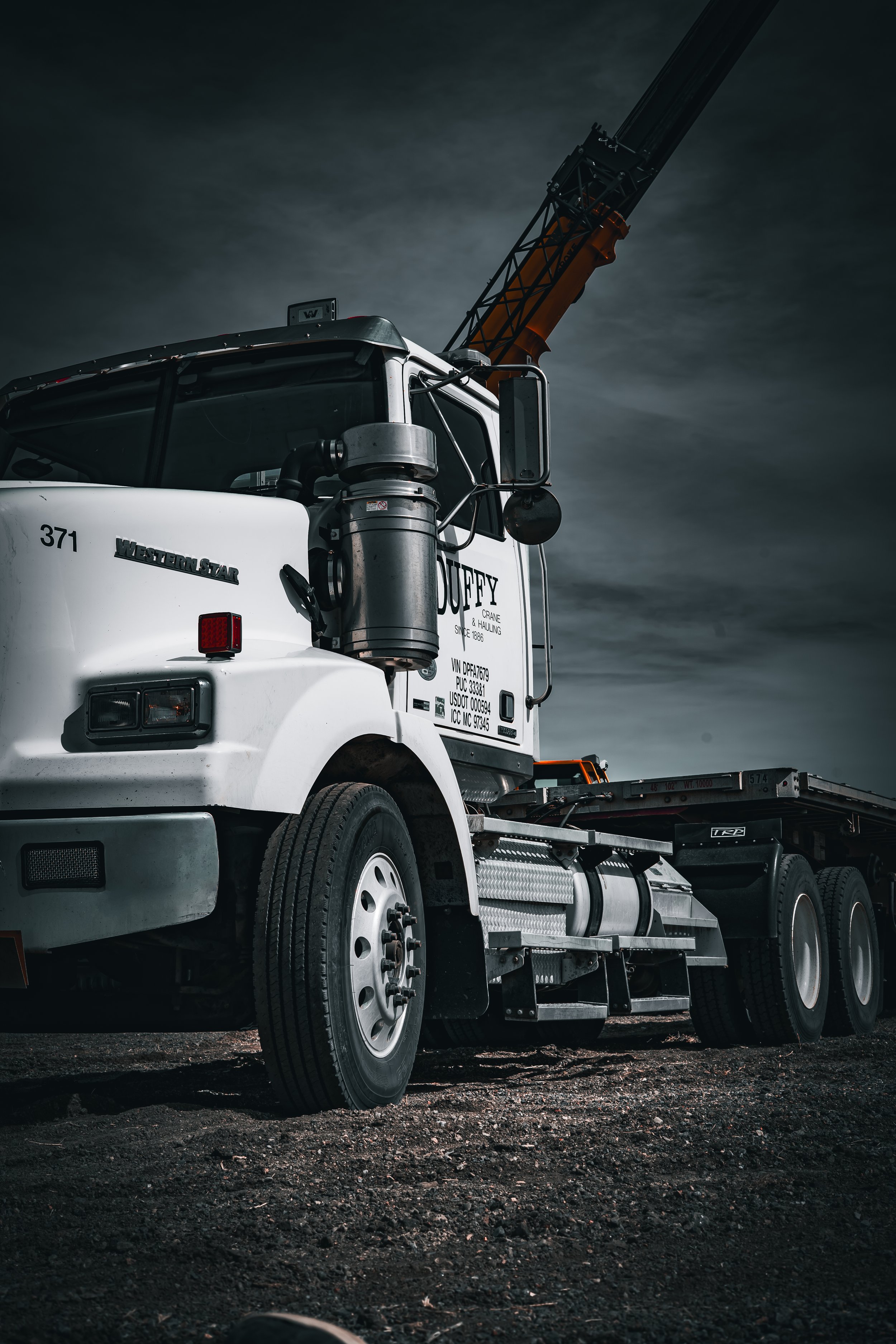 Trucking - 371 low Angle