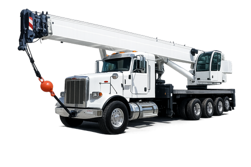 Manitex 50155S boom truck crane