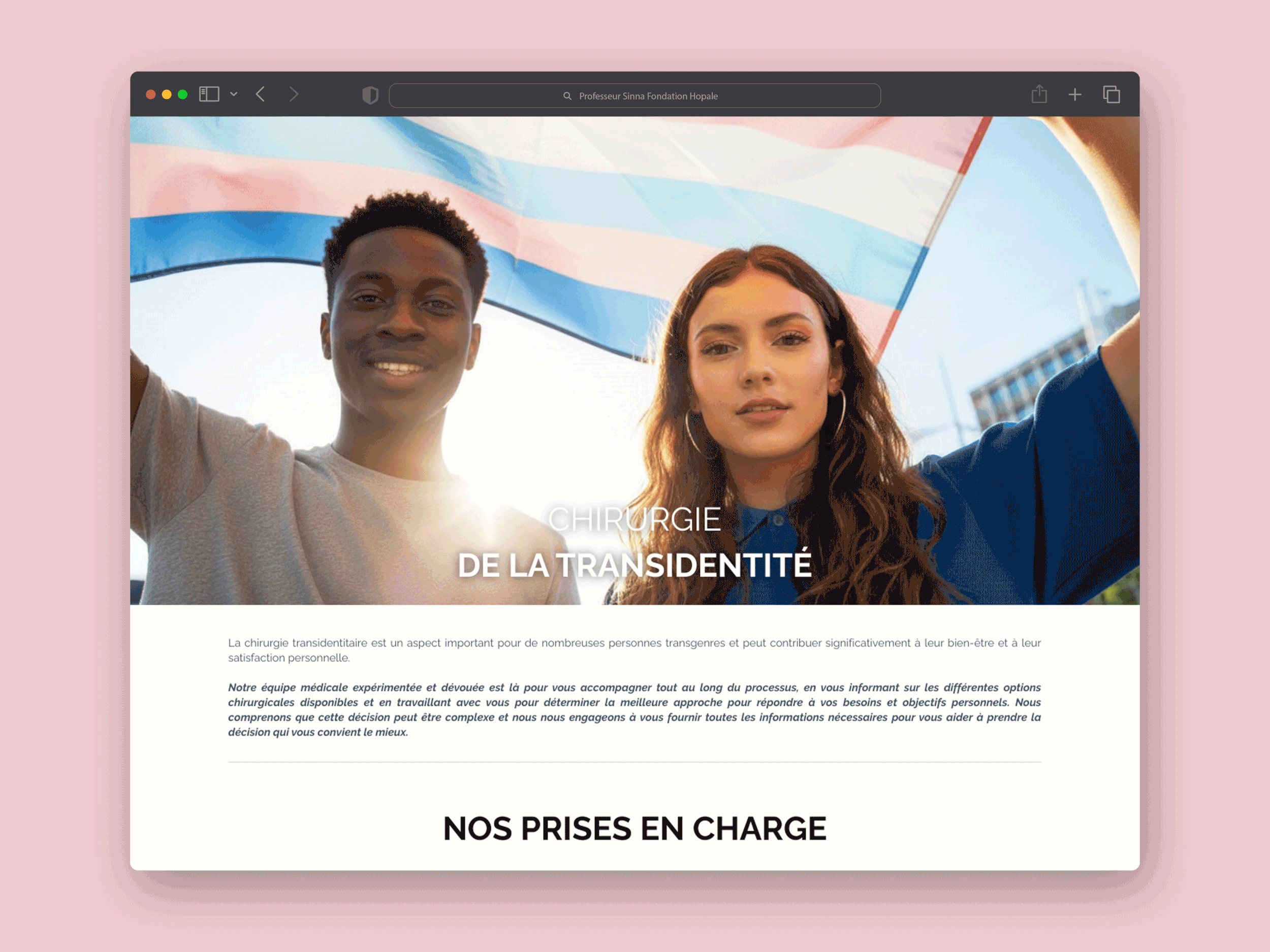 CONTENT CREATION FOR GENDER-AFFIRMING SURGERY |

Website design, detailed content for gender-affirming surgical procedures