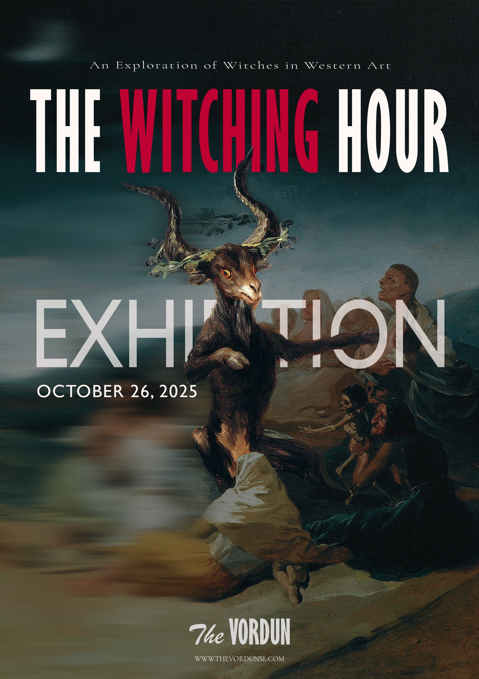 Exhibition Poster Design: The Witching Hour