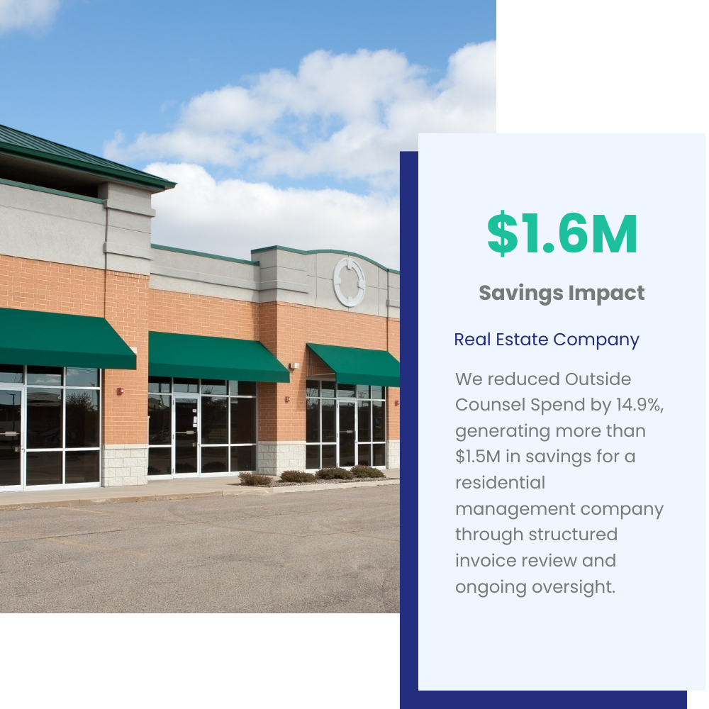 Real Estate Company - LegalBillReview.com Case Study