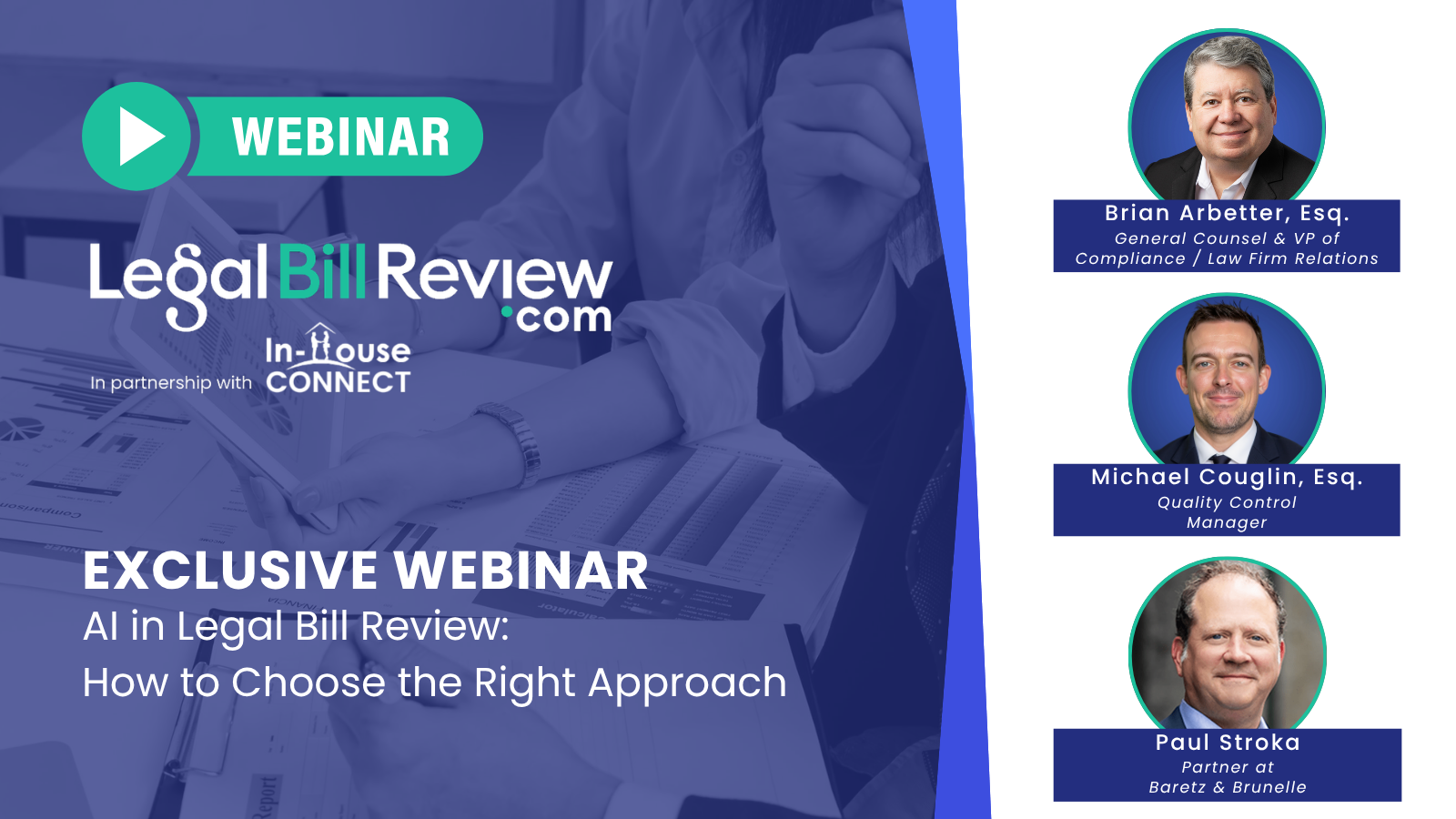 Webinar Recap: AI in Legal Bill Review — How to Choose the Right Approach