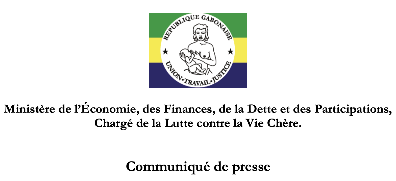 Eurobond : le Gabon lève 580 millions de dollars avec une maturité plus longue et une prime de risque en baisse