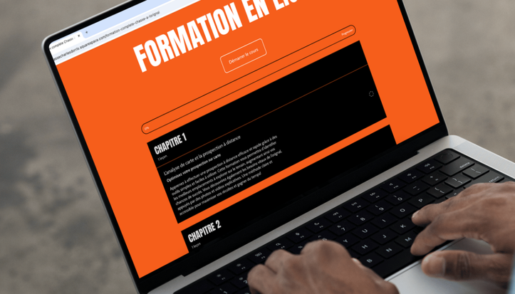 Charles Dorris - Formation en ligne de chasse