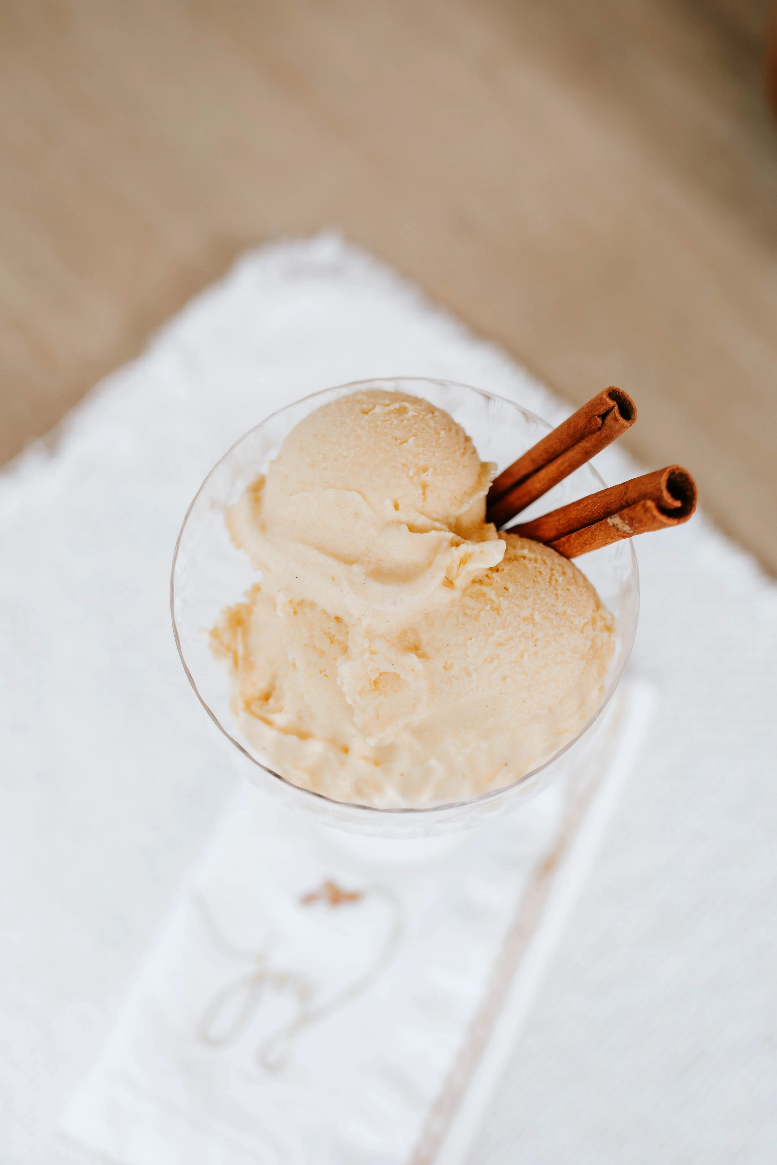 Eggnog Ice Cream