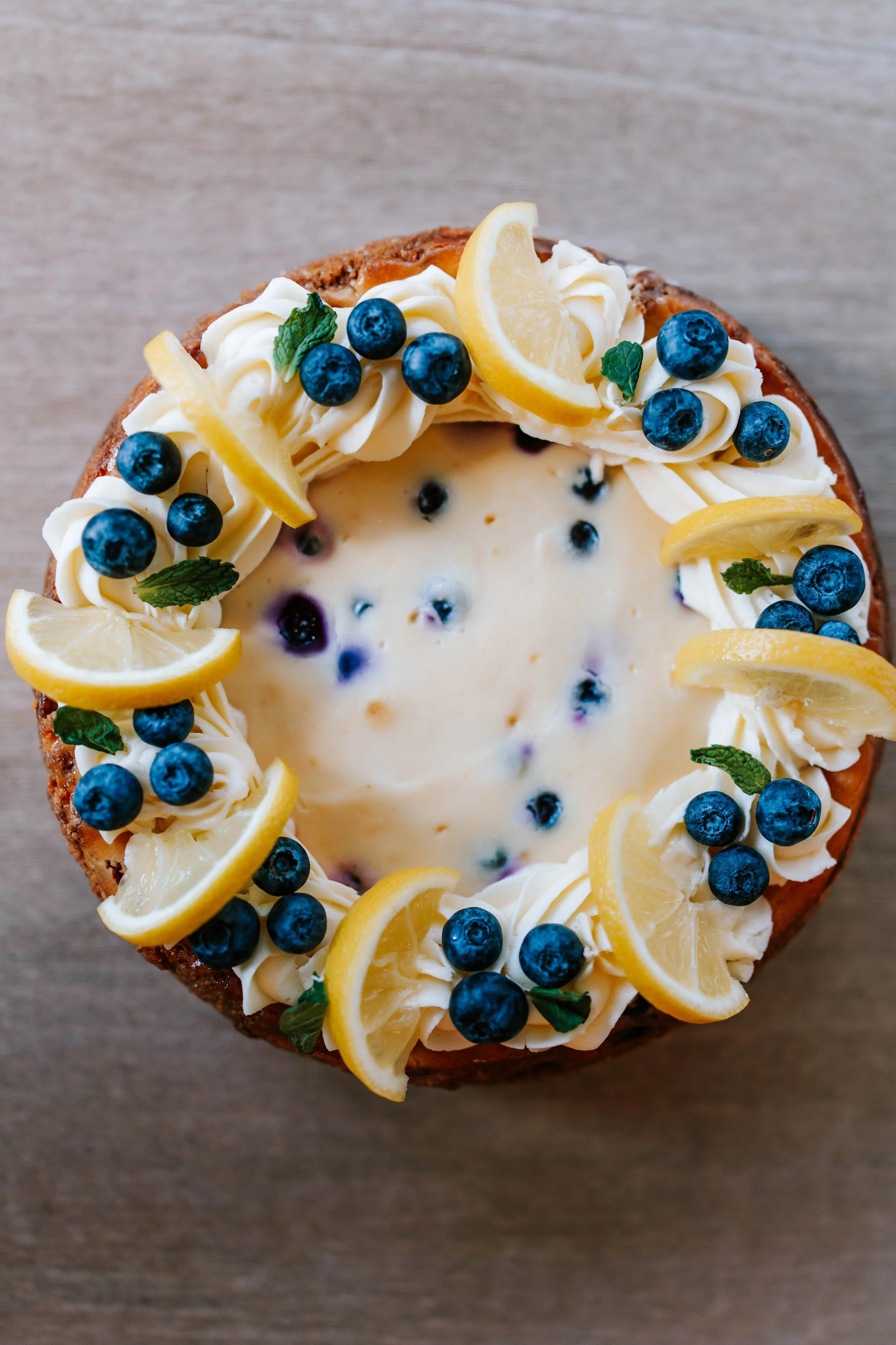 Lemon Blueberry Cheesecake