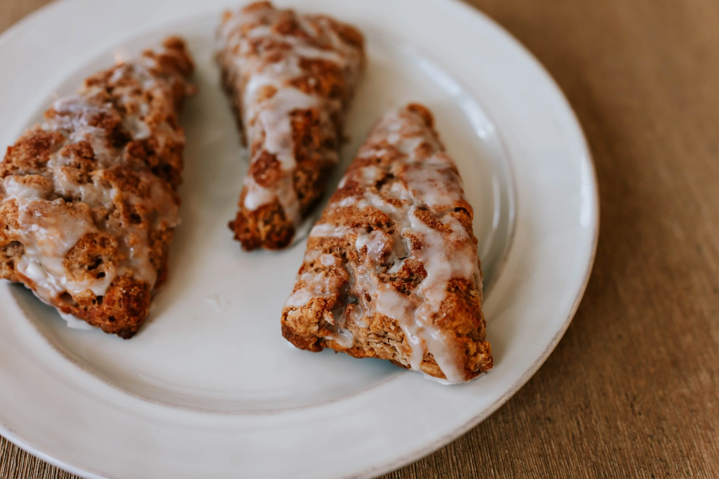 Cinnamon Roll Scones