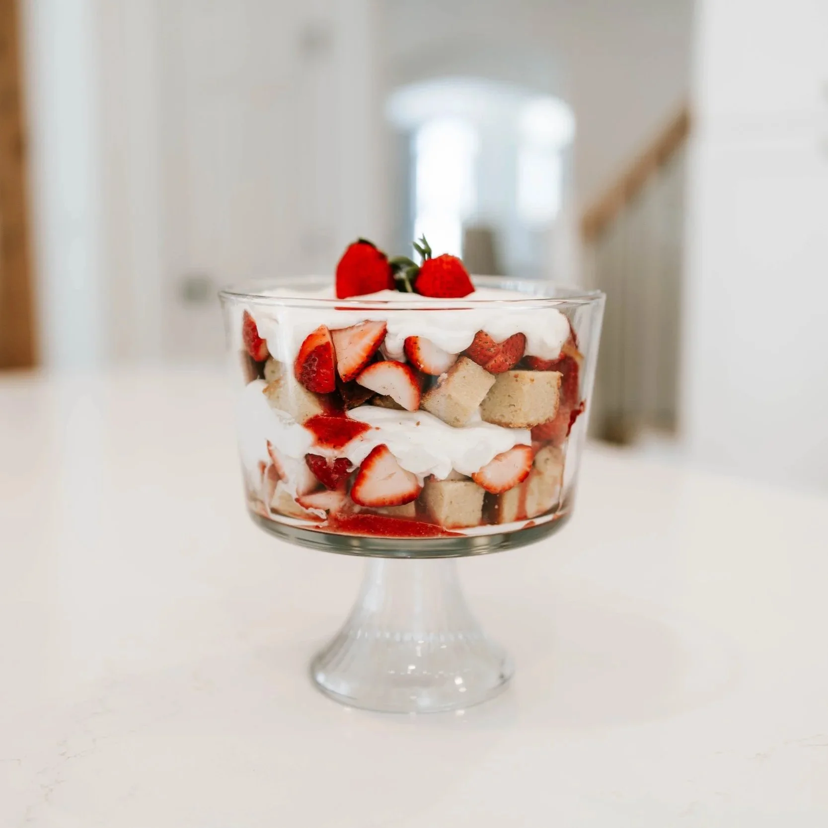 Strawberry Shortcake Trifle
