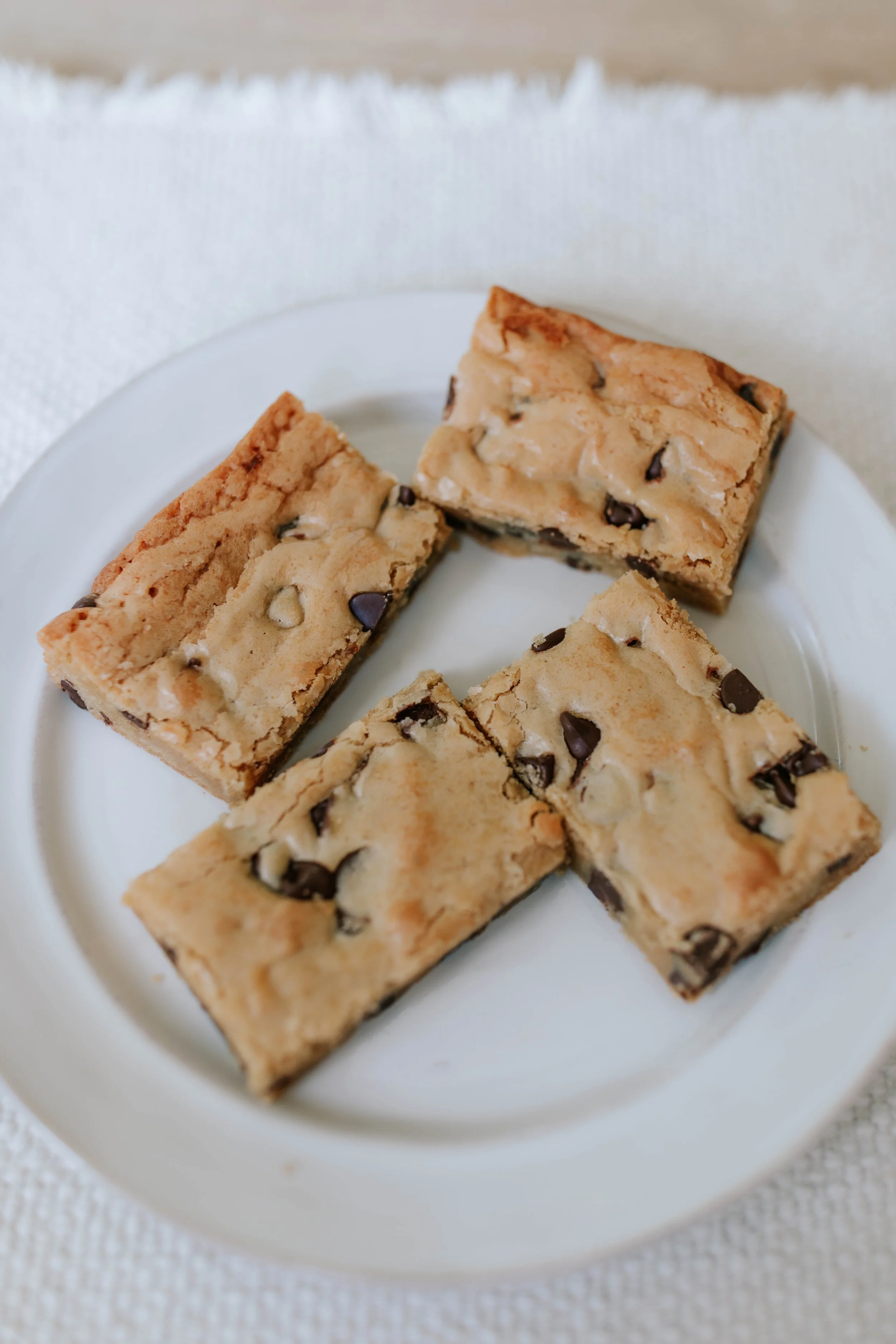 Brown Butter Chocolate Chip Blondies