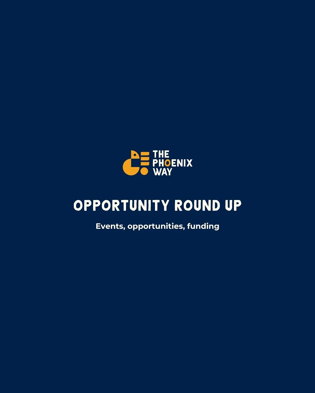 It&rsquo;s been a little while since our round-ups but we&rsquo;re back with events, funding and scholarships available for you💡

At The Phoenix Way, we believe access is power. Our aim to connect Black and racialized communities with events, fundin