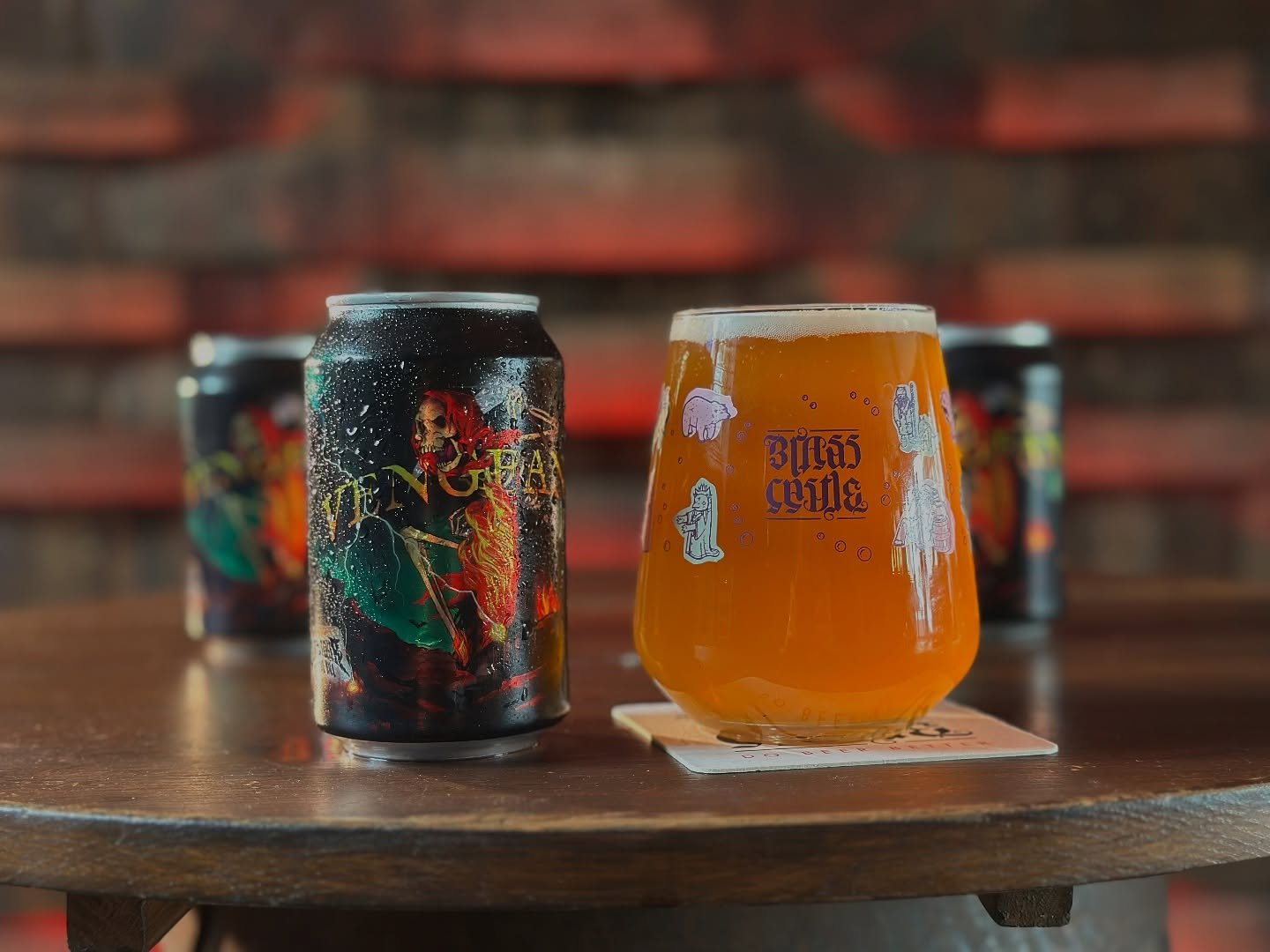✨VENGEANCE 5% IPA✨

Brewed in collaboration with Glamour Of The Kill, Vengeance IPA is named for the launch of their newest single as part of their highly anticipated return to the music scene! 

Taking centre stage we have Citra, Mosaic and Centenni