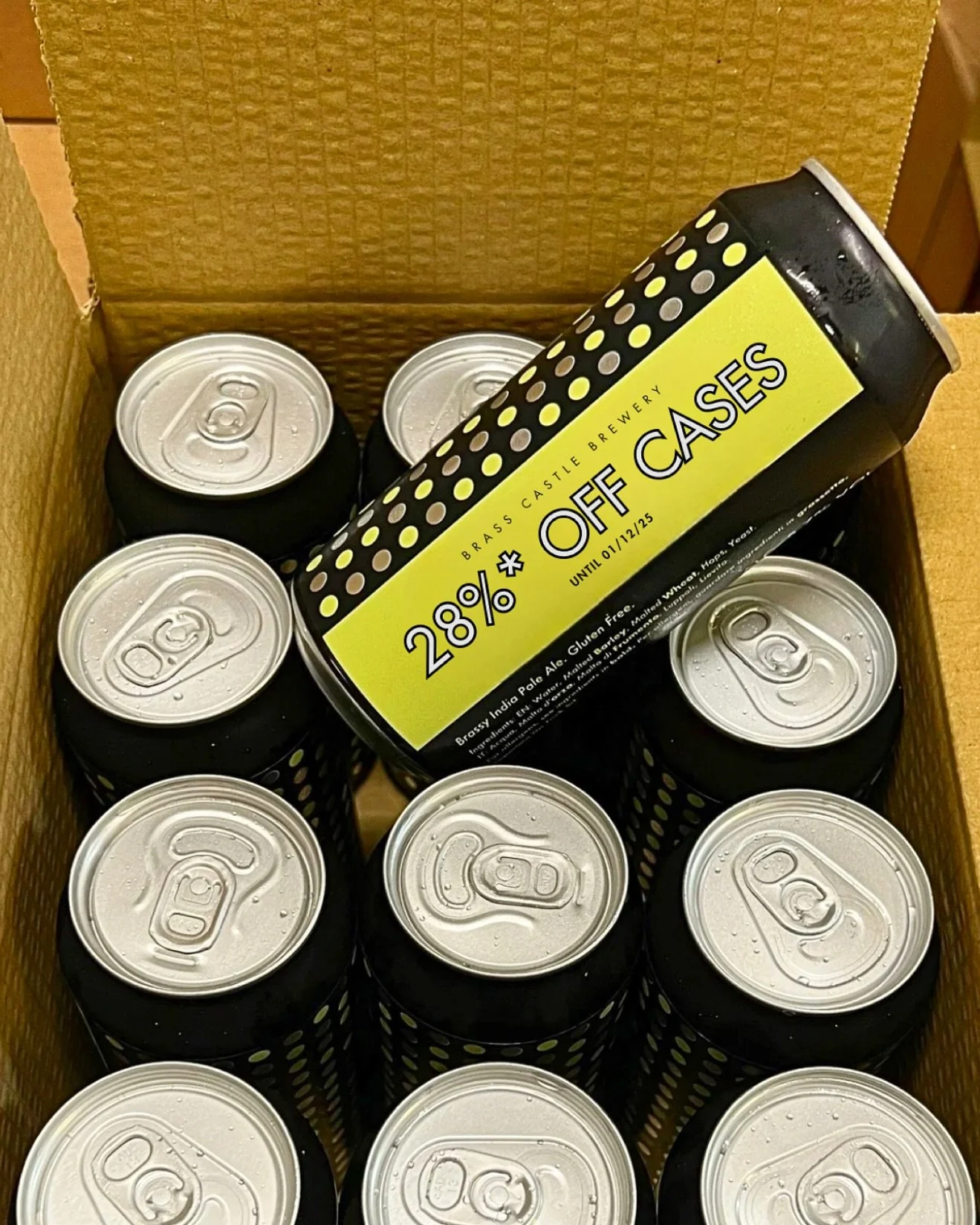 ✨BLACK FRIDAY SALES✨

We&rsquo;re halfway through our sale period and you folks have been doing your darndest to empty our warehouse! But it&rsquo;s not empty yet and we still have some excellent deals available, like a whopping 28%* off full cases a