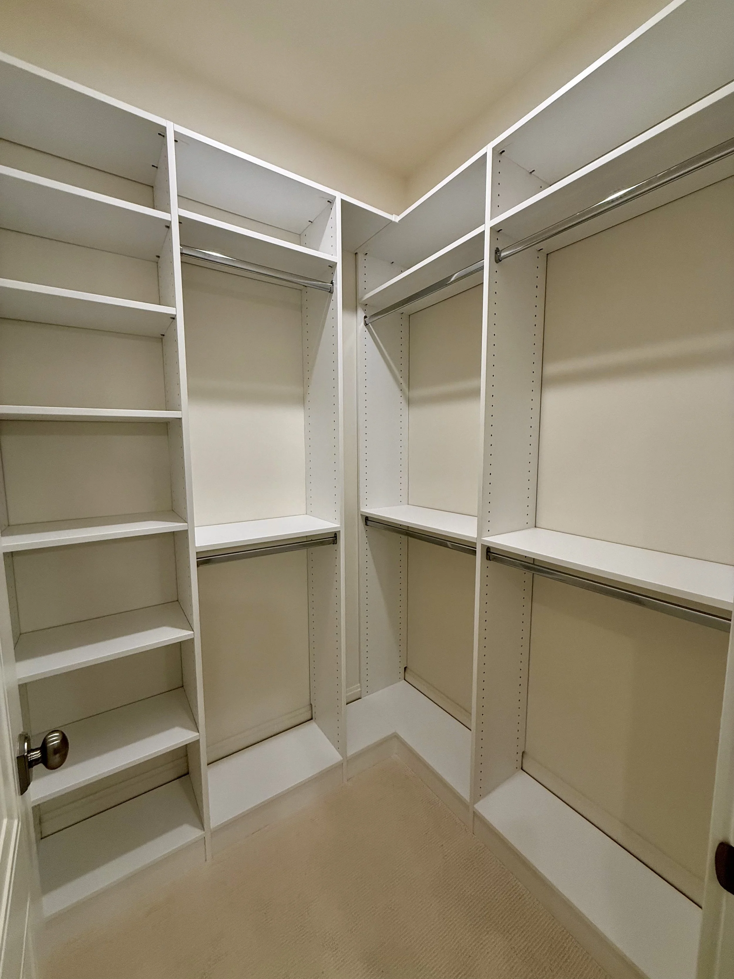 Small Walk-in Closet