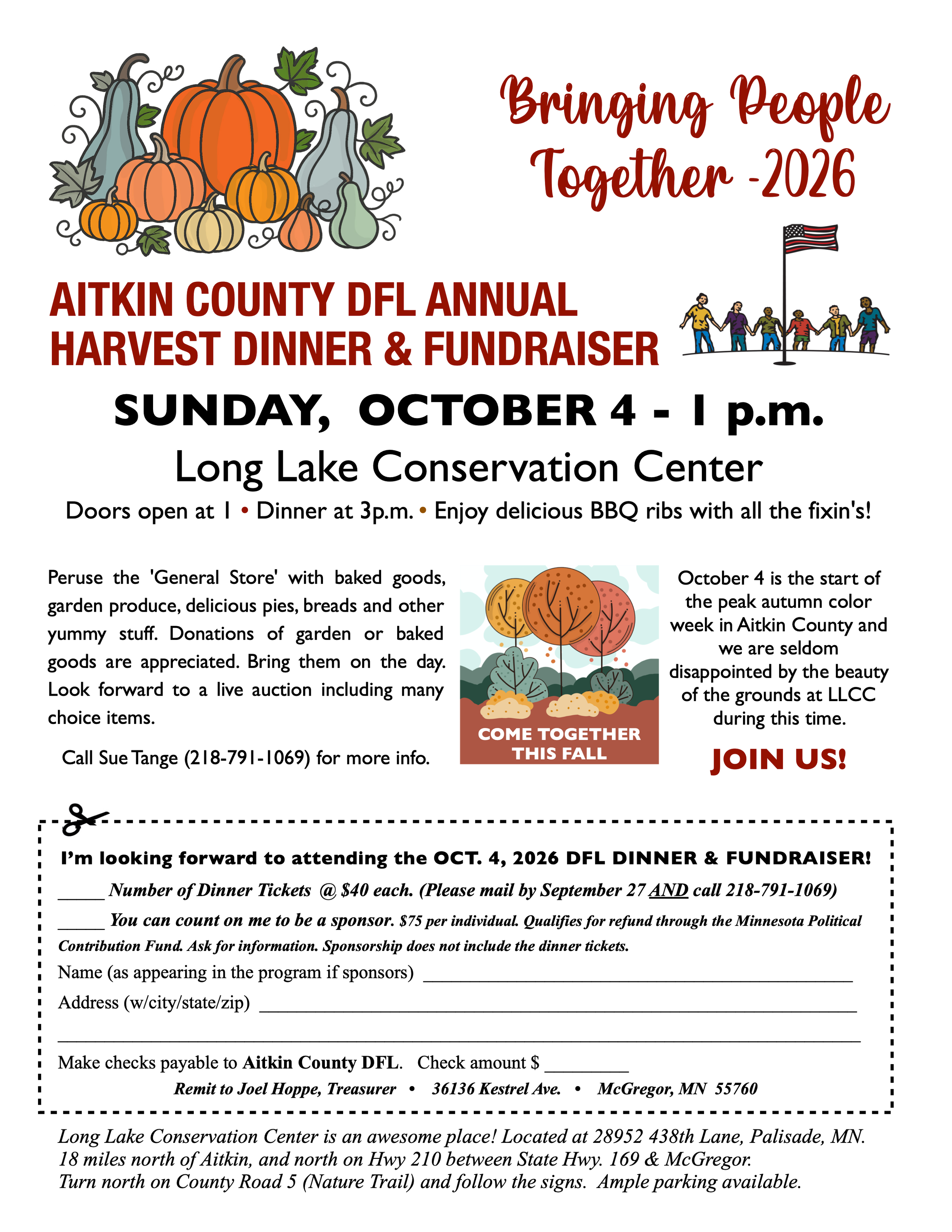 Harvest Dinner & Fundraiser