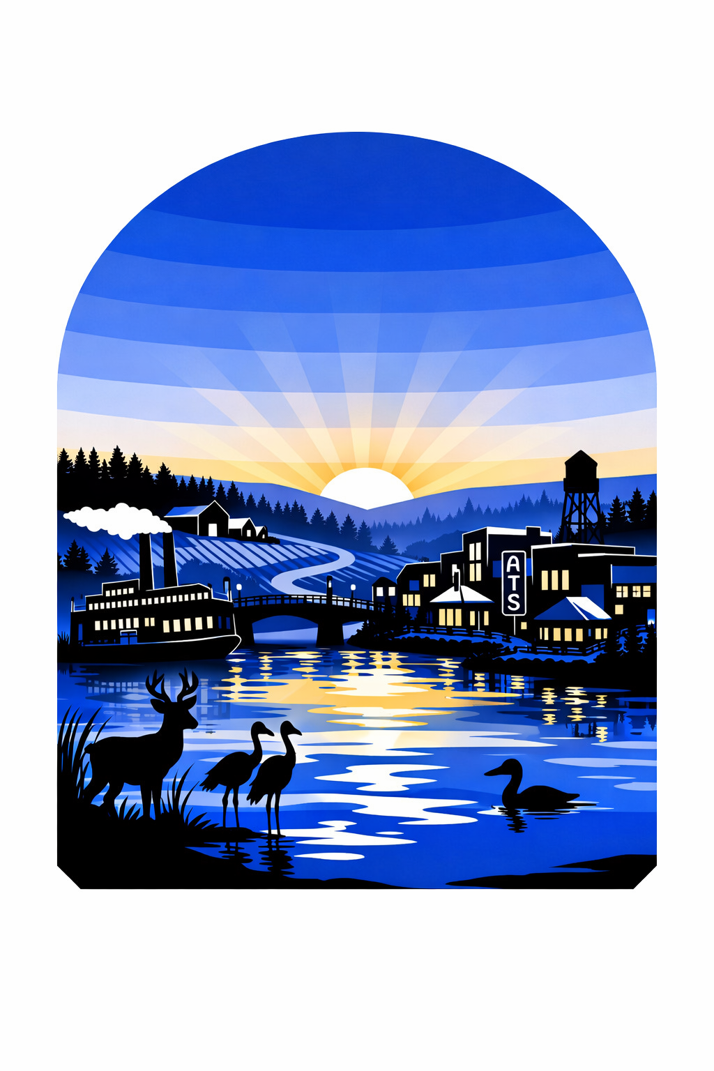 Aitkin County heritage of riverboats, nature, farming, and the arts.