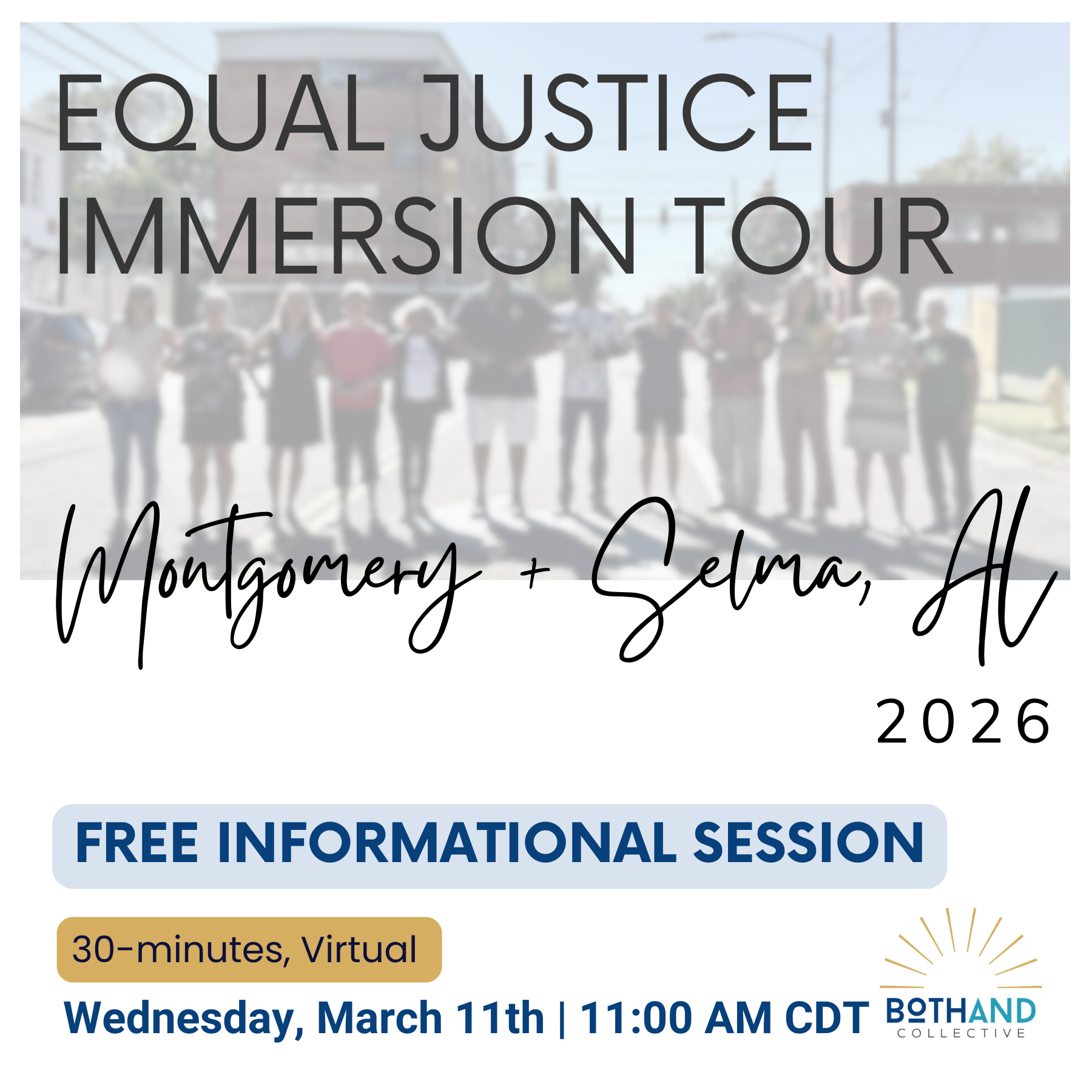 Equal Justice Immersion Tour 2025 | FREE Information Session 