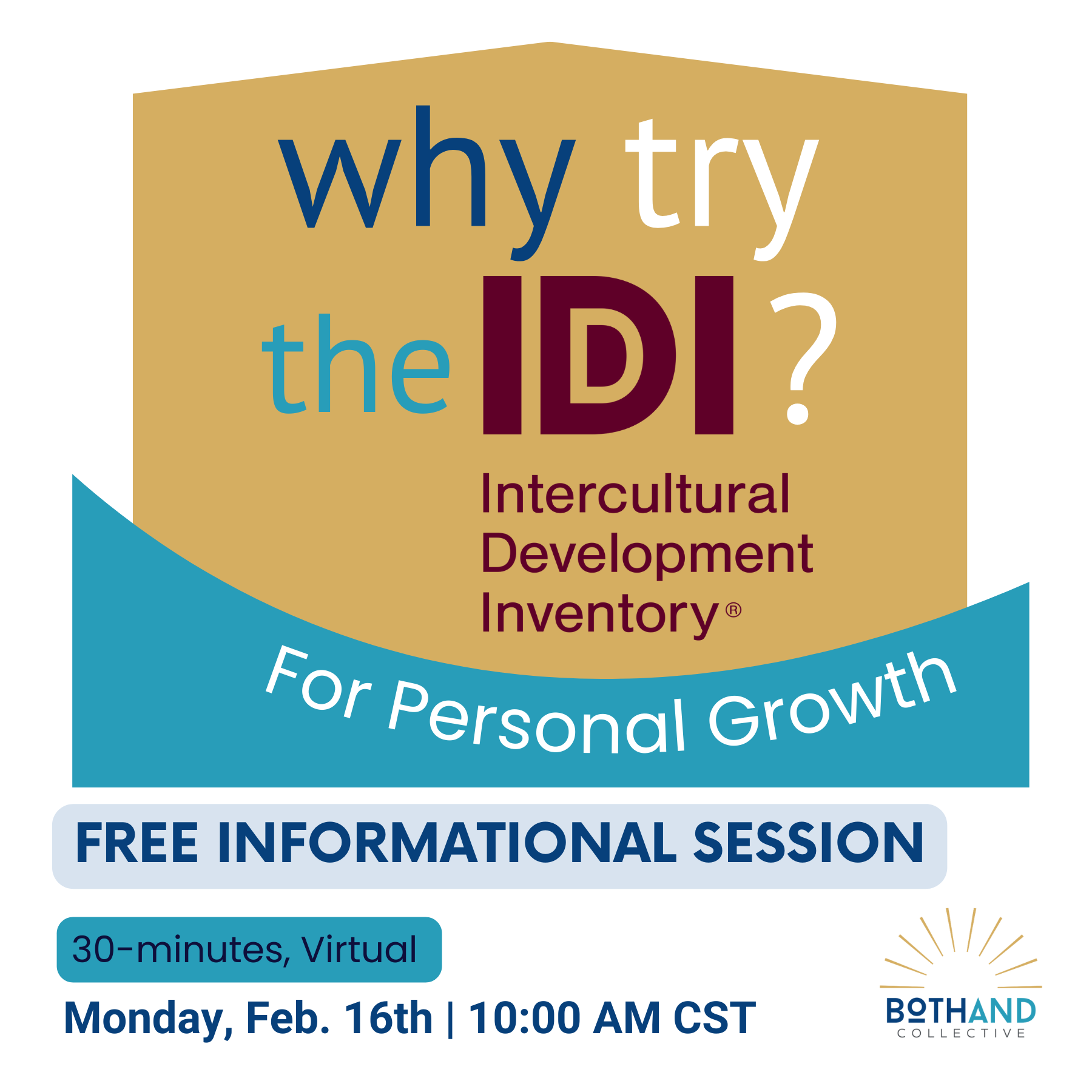 Why Try the IDI? For Personal Growth