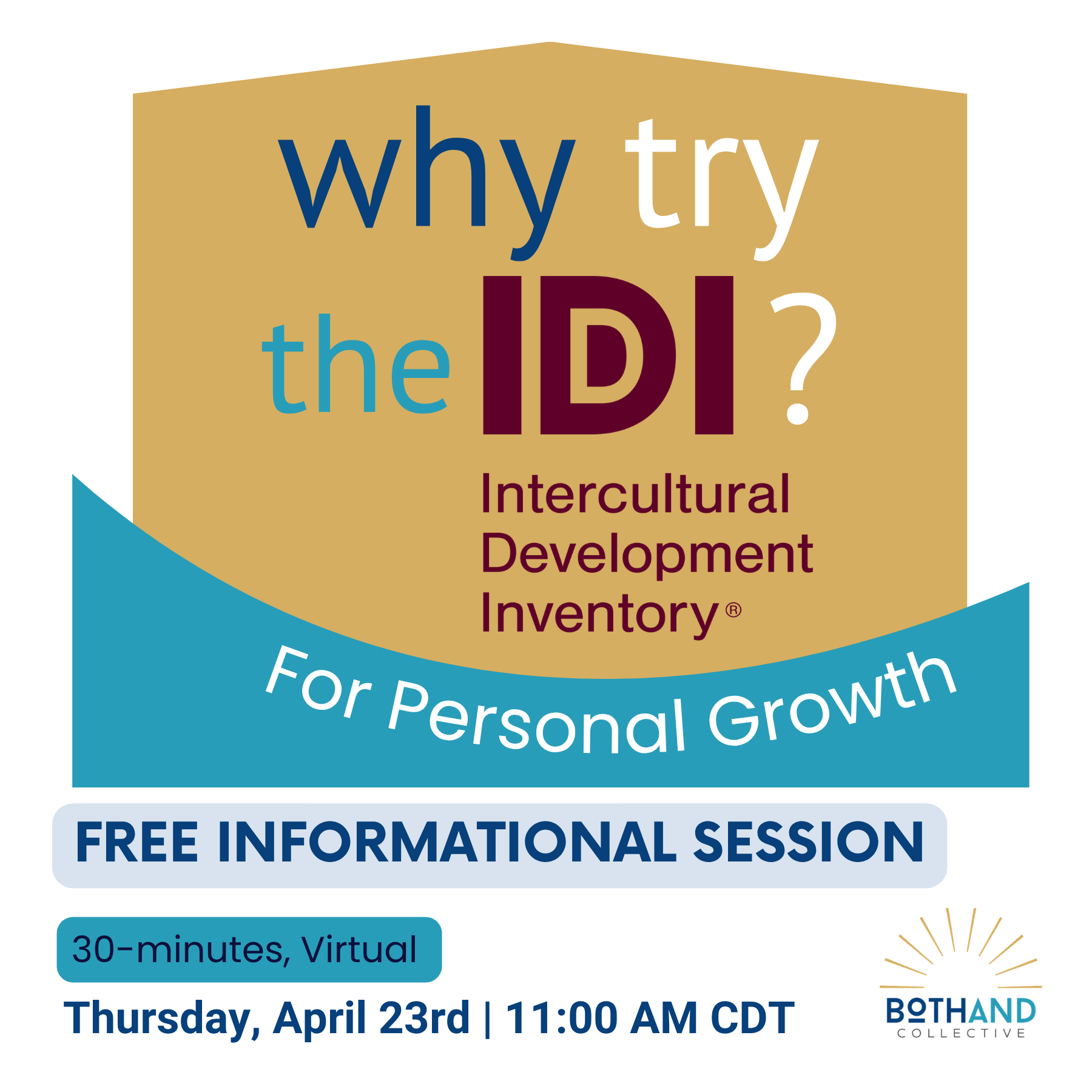 Why Try the IDI? For Personal Growth 