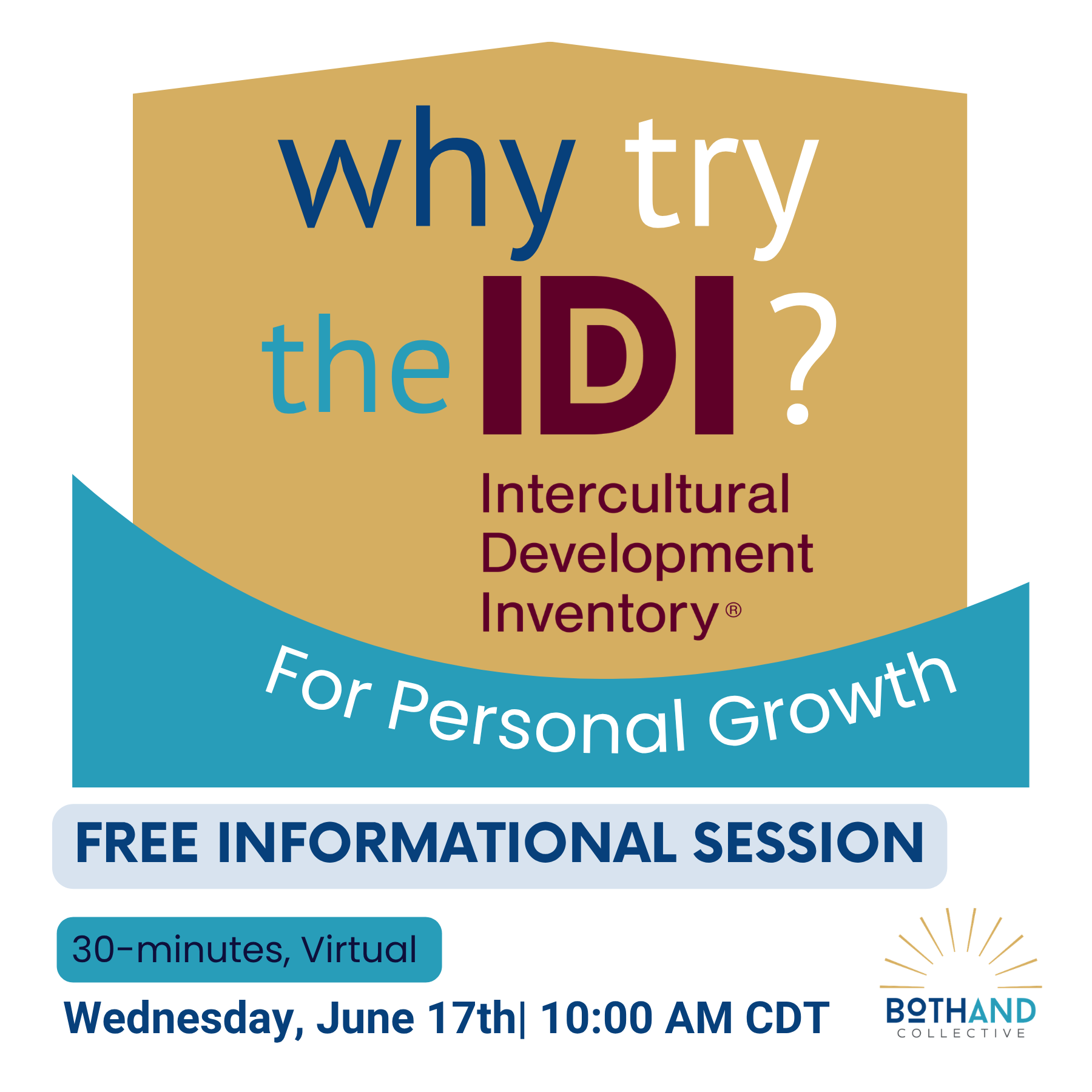 Why Try the IDI? For Personal Growth