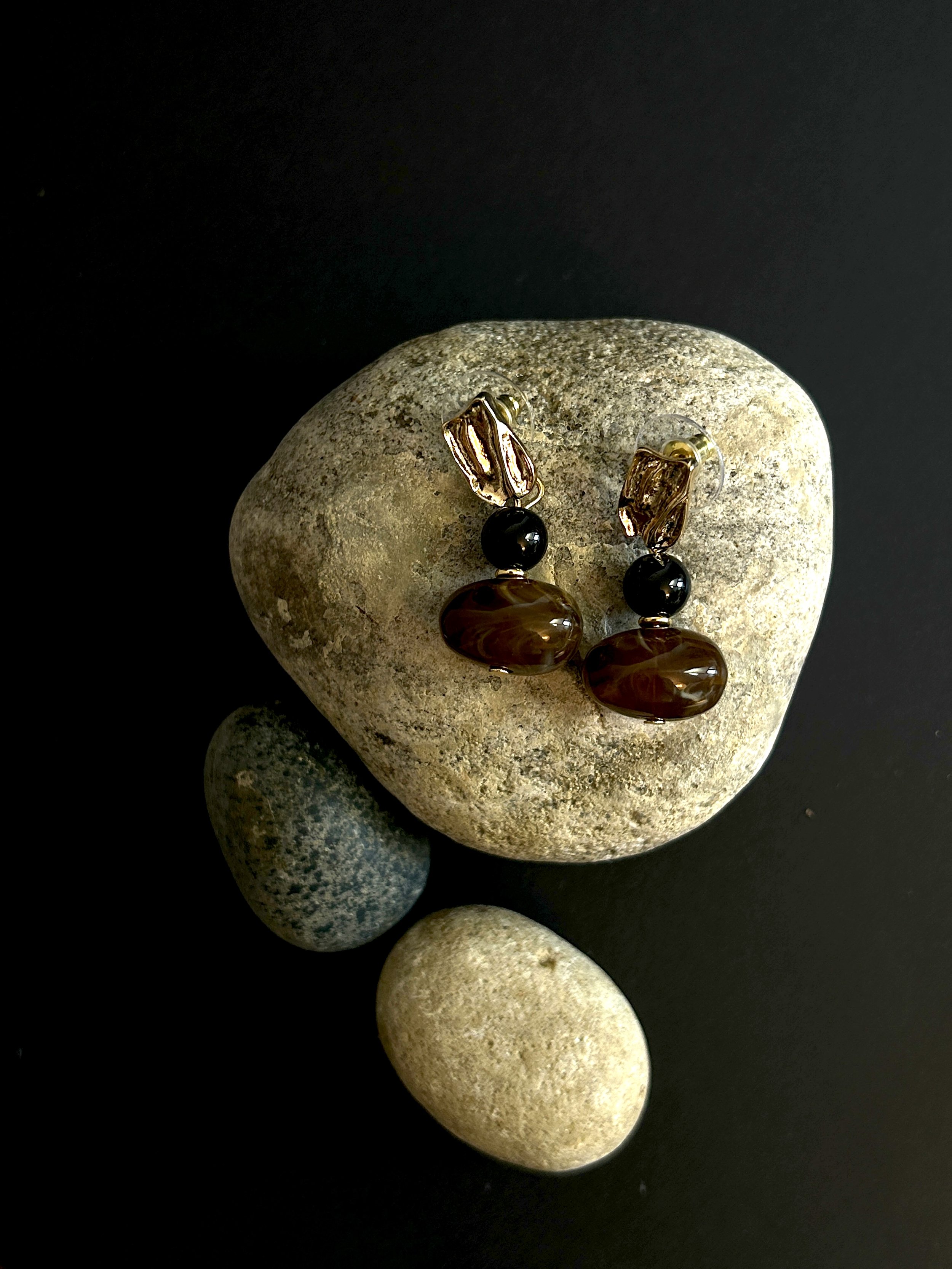 Amber Drift Earrings