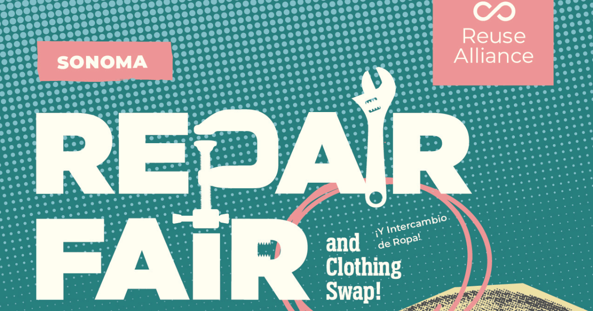 Reuse & Repair Fair at Cotati Regional Library