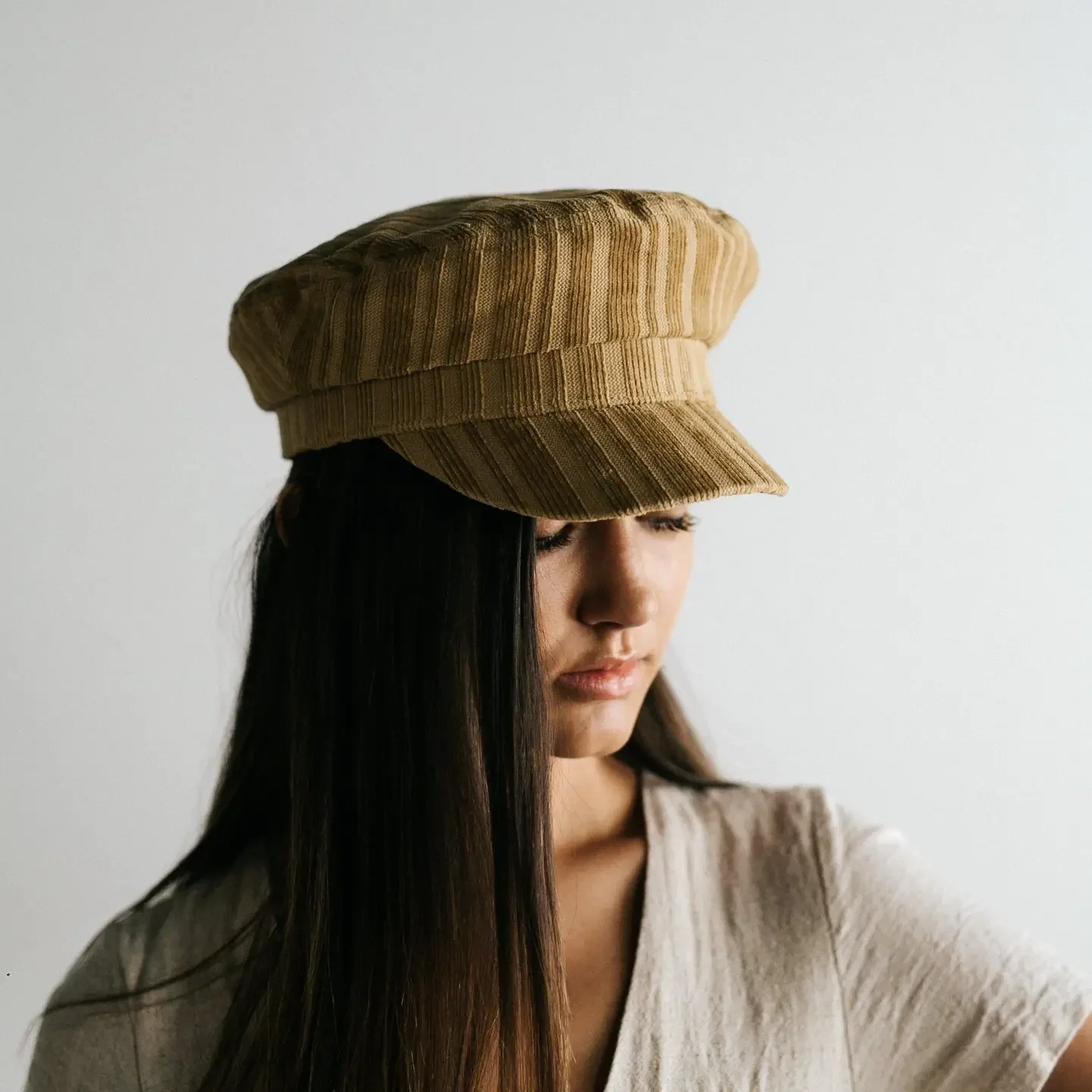 The Charlotte Corduroy Cap