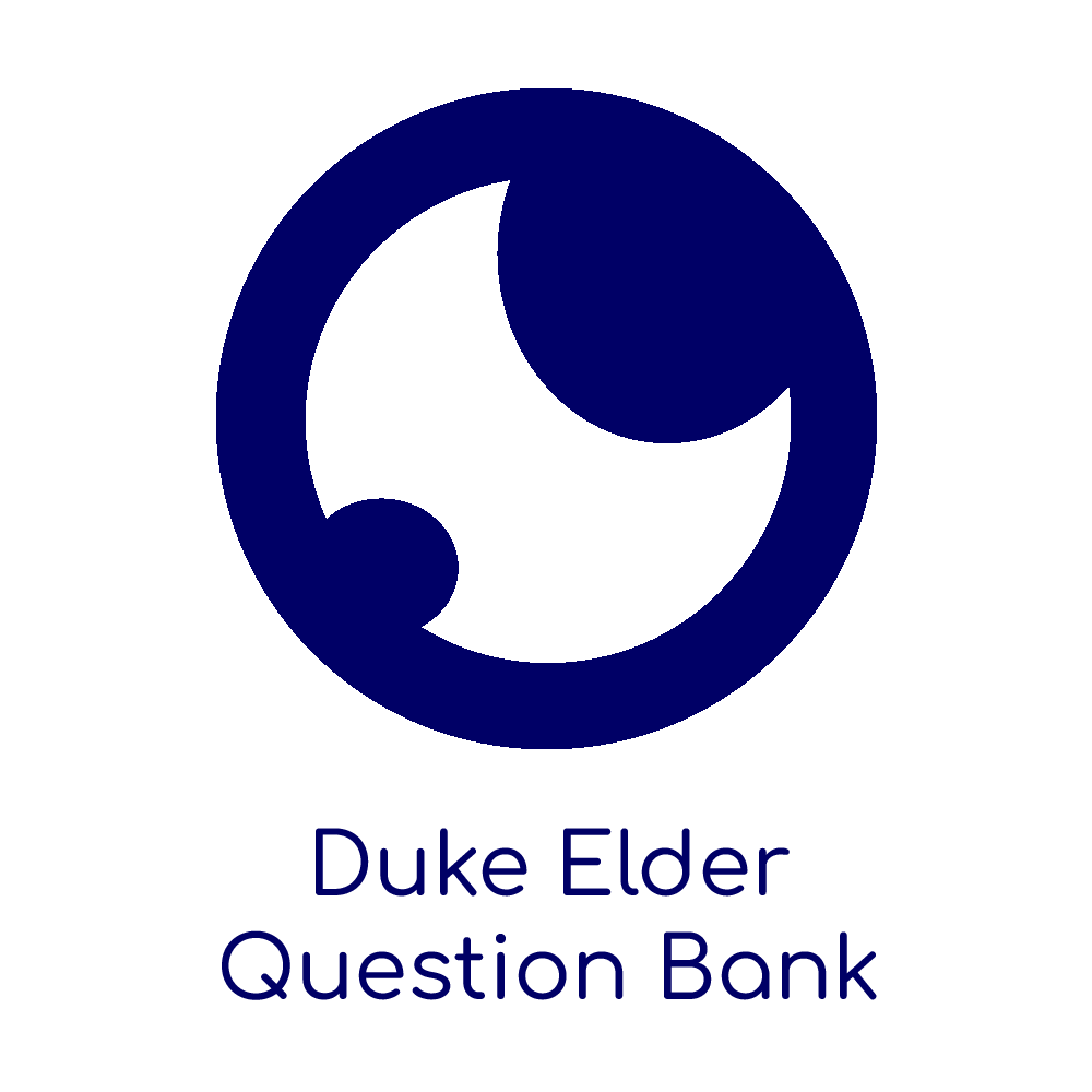 Duke Elder Exam Question Bank (Middle East/Asia)
