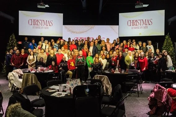 What an amazing Dream Team Christmas party at House Of Faith! 🎄🎉
We are so thankful for EVERY person who serves, prays, and helps build House of Faith.❤️
Grateful for all God has done in the last 10 months and we are expectant for all that&rsquo;s 
