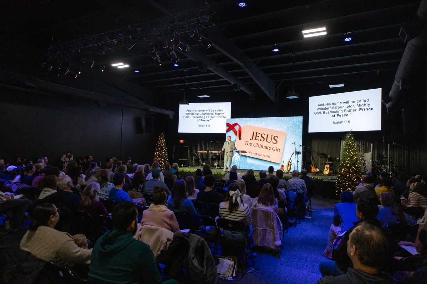 What an incredible Sunday! 🤍

Pastor Caleb preached a powerful message reminding us that Jesus brings peace in the midst of chaos.

&ldquo;For unto us a Child is born&hellip; and His name will be called Wonderful Counselor, Mighty God, Everlasting F
