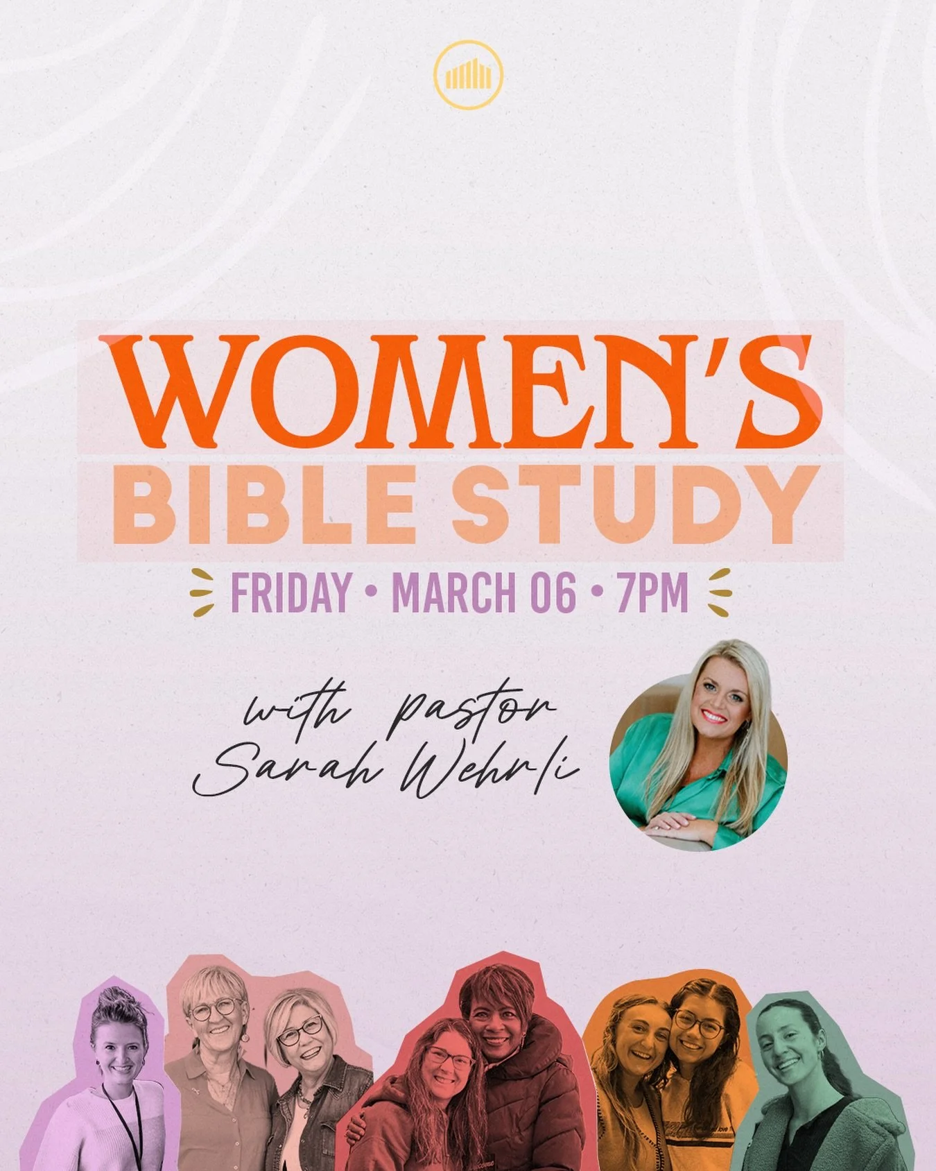 Ladies, join us next Friday for Bible study, March 6th at 7pm!! 💗

It will be a powerful night of connection, encouragement, and growing deeper in God&rsquo;s Word with Pastor Sarah Wehrli.

Bring a friend and come expecting.

God has something spec