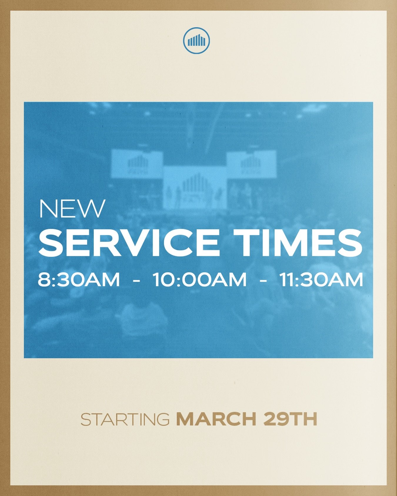 House of Faith is growing and we&rsquo;re making space for YOU.

Starting March 29th, we&rsquo;re moving to 3 services:

8:30AM &bull; 10:00AM &bull; 11:30AM

This isn&rsquo;t just a schedule change&hellip; it&rsquo;s a sign of what God is doing in t