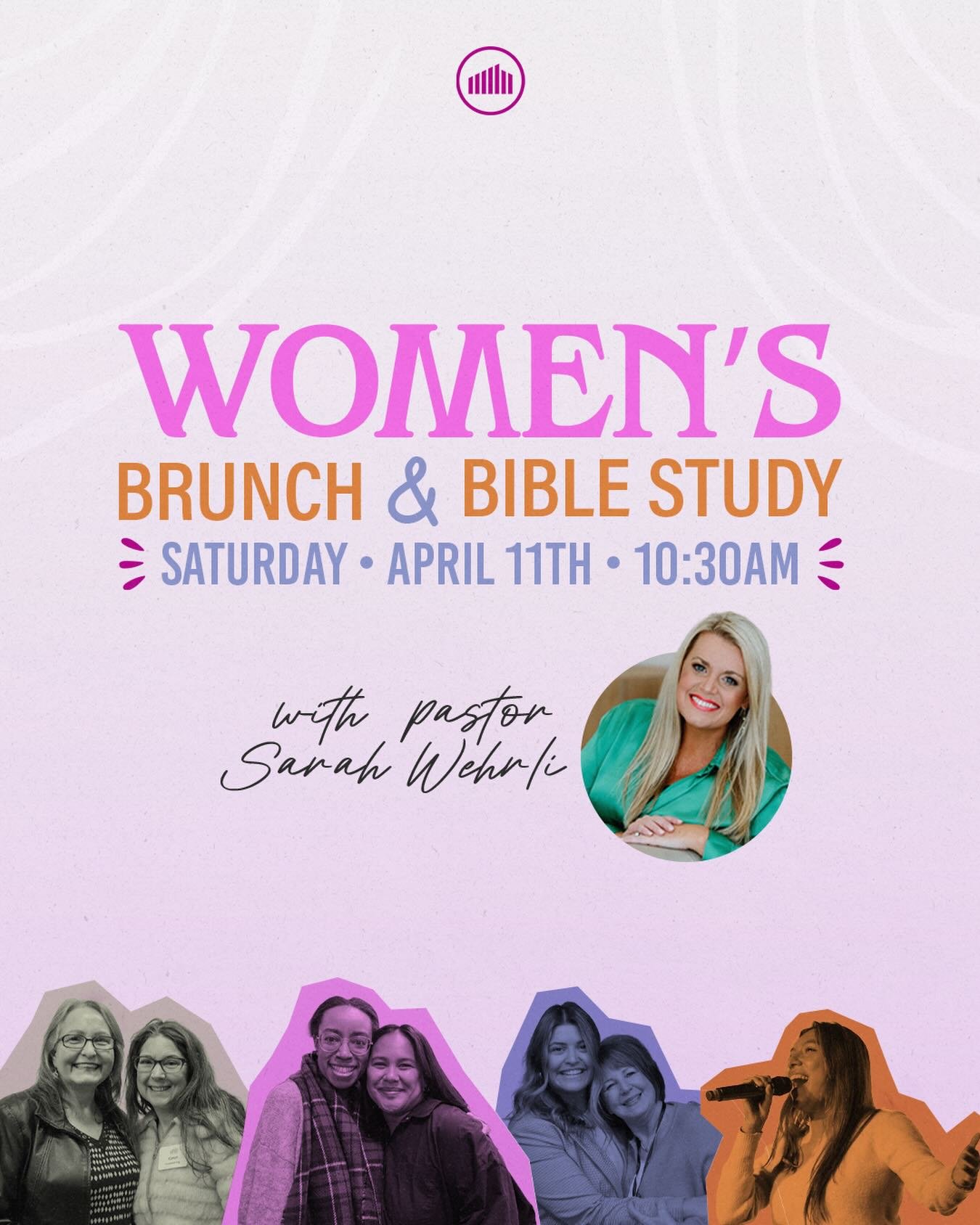 Ladies save the date: Saturday, April 11 for BRUNCH + Bible Study! ☕️💛

Join us for a delicious brunch, connection, encouragement, worship and growing deeper in God&rsquo;s Word with Pastor Sarah Wehrli. 🙌🏻

And it&rsquo;s FREE&hellip;. So Invite 