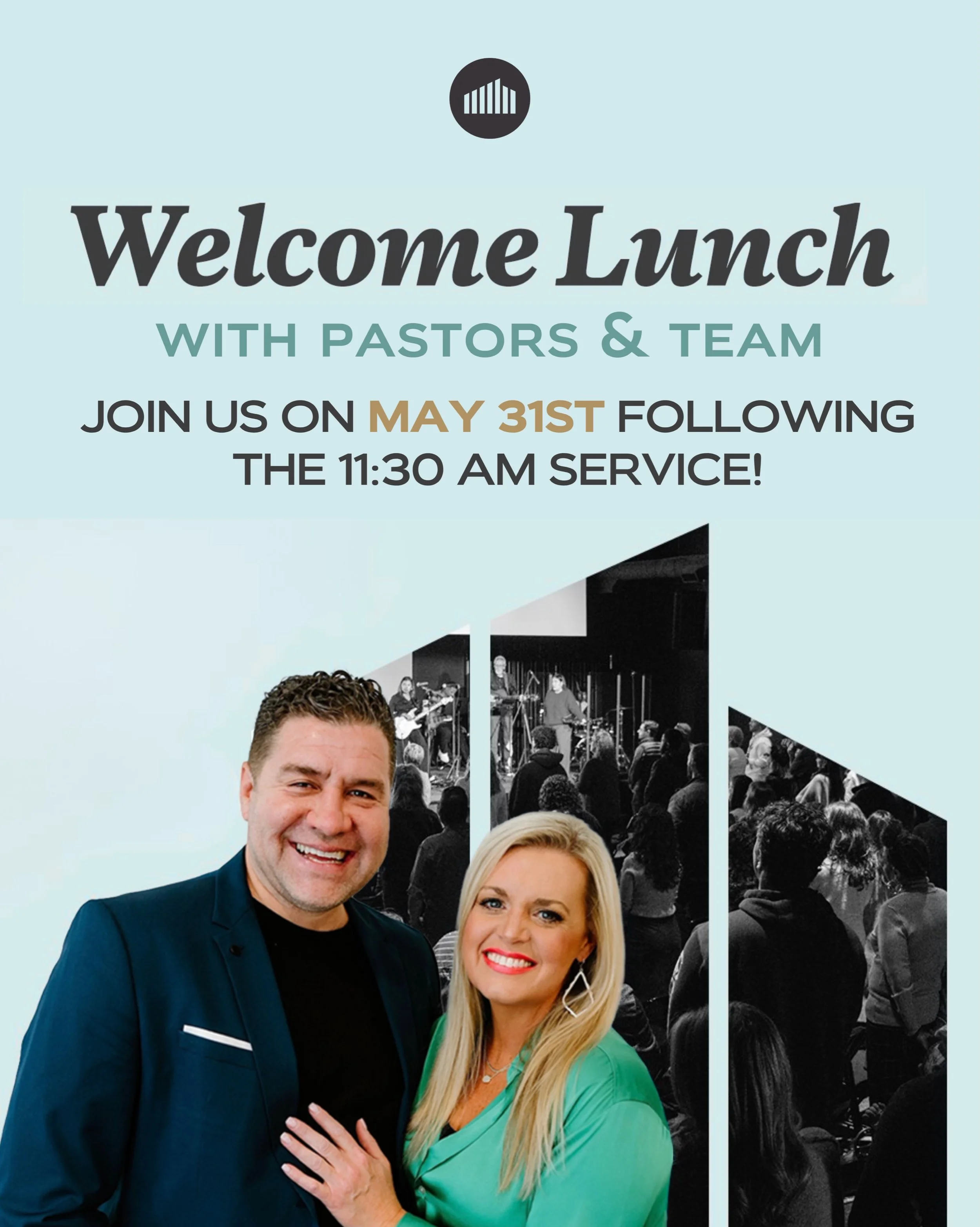 Join us May 31st  for Lunch with the Pastors following our 11:30 AM service.

This is more than just a meal - it&rsquo;s an opportunity to:

🙌 Hear the vision and mission God has given House of Faith

💬 Connect personally with Pastor Caleb and Past