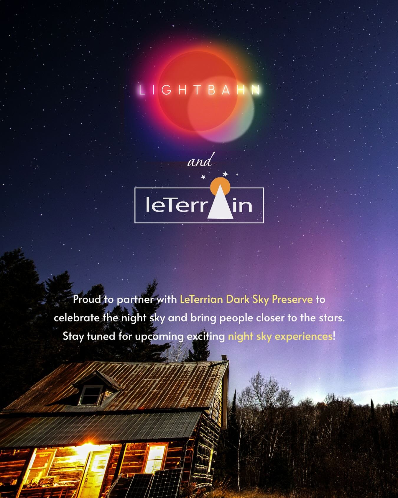 When purpose meets passion for the night sky, it becomes a commitment to protect what makes it shine. ✨
That&rsquo;s why we are so excited to collaborate with @theland to bring the night sky closer to everyone.
Stay tuned for upcoming stargazing expe