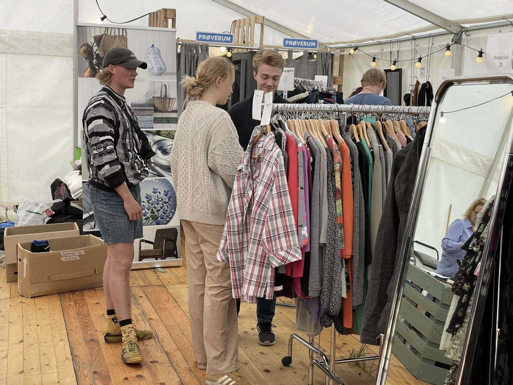Shop genbrug på SommerOase