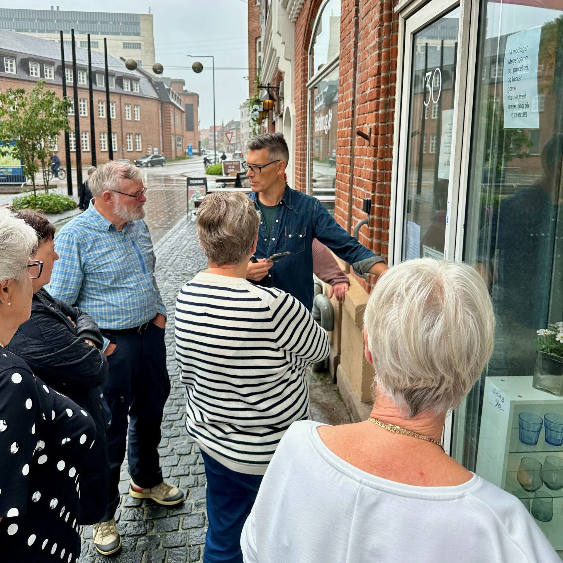 Selvbetjening i Aalborg gågade