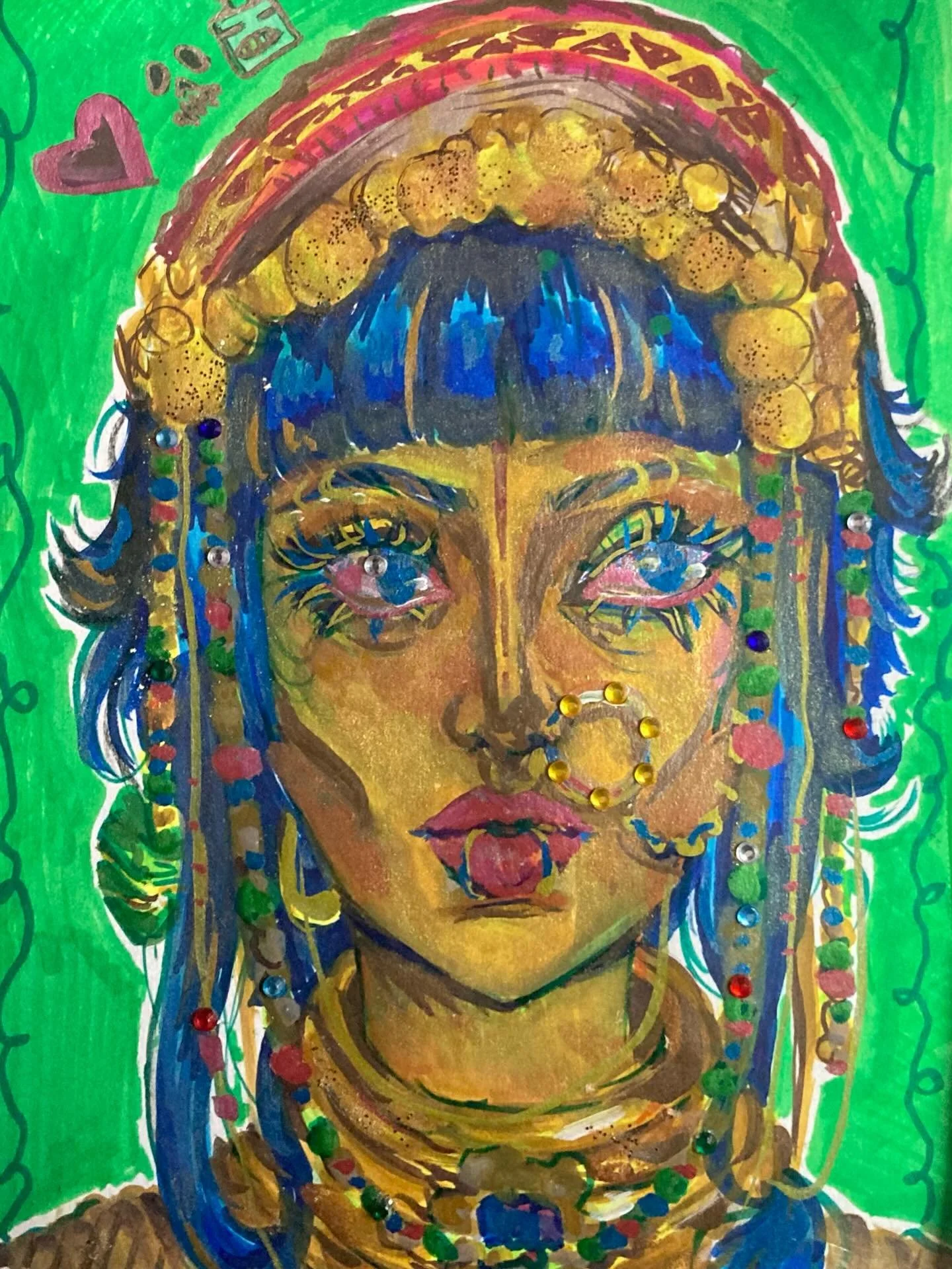 ❤️ ☠️ 🤖 

#artist #artdump #lovedeathandrobots #painting