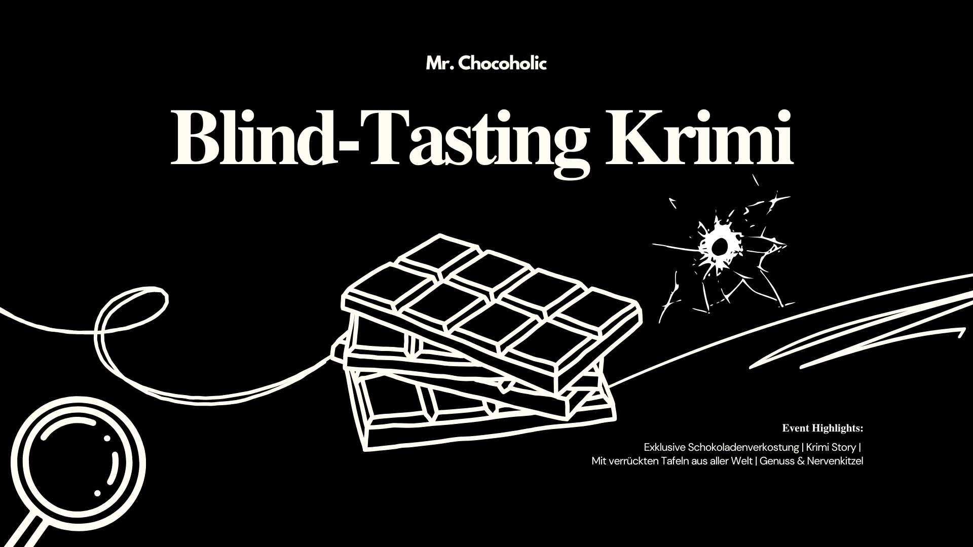 COMING SOON: Blind-Tasting Schokoladen Krimi - in Dortmund