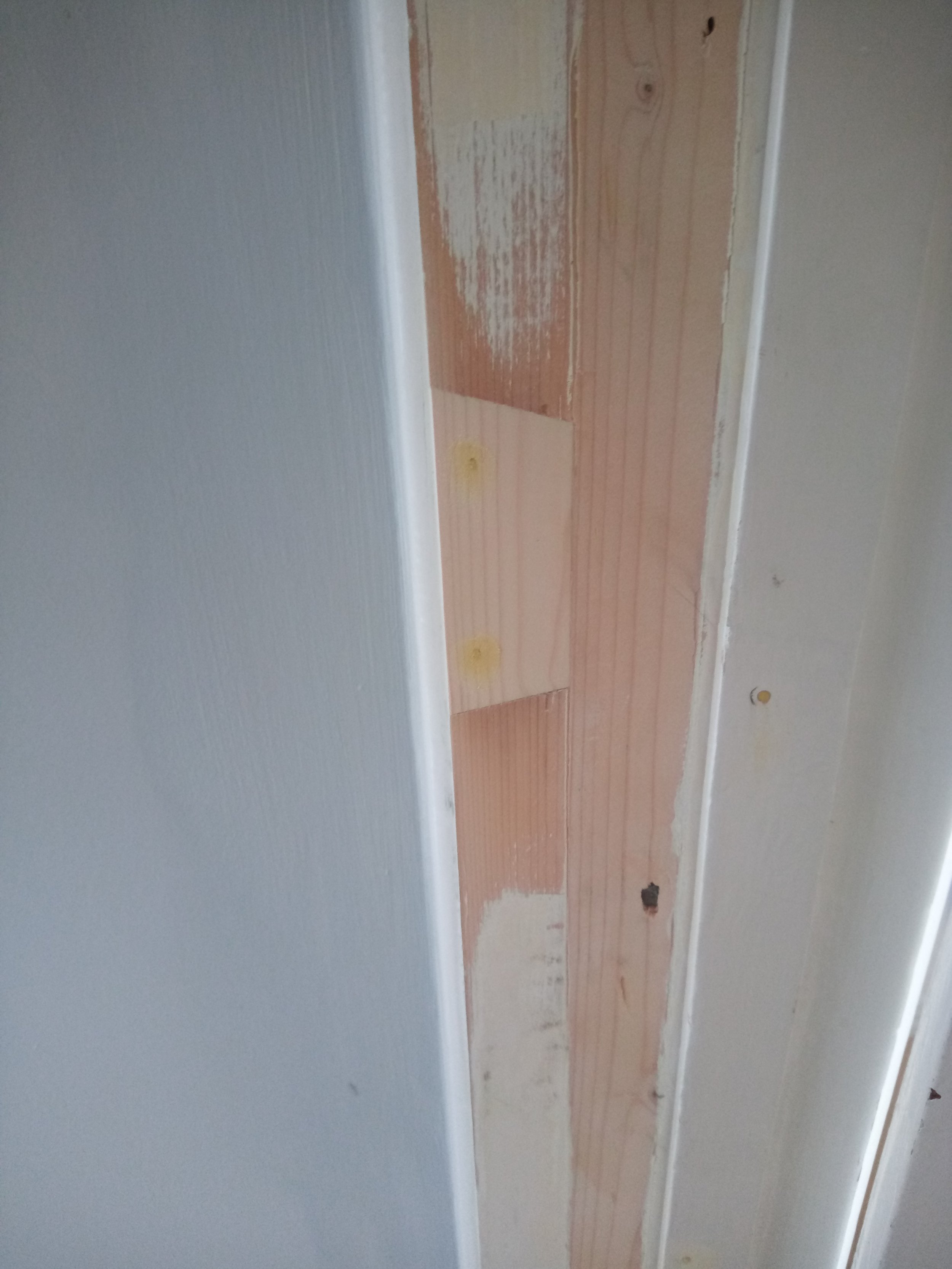 Reversing swing of internal door