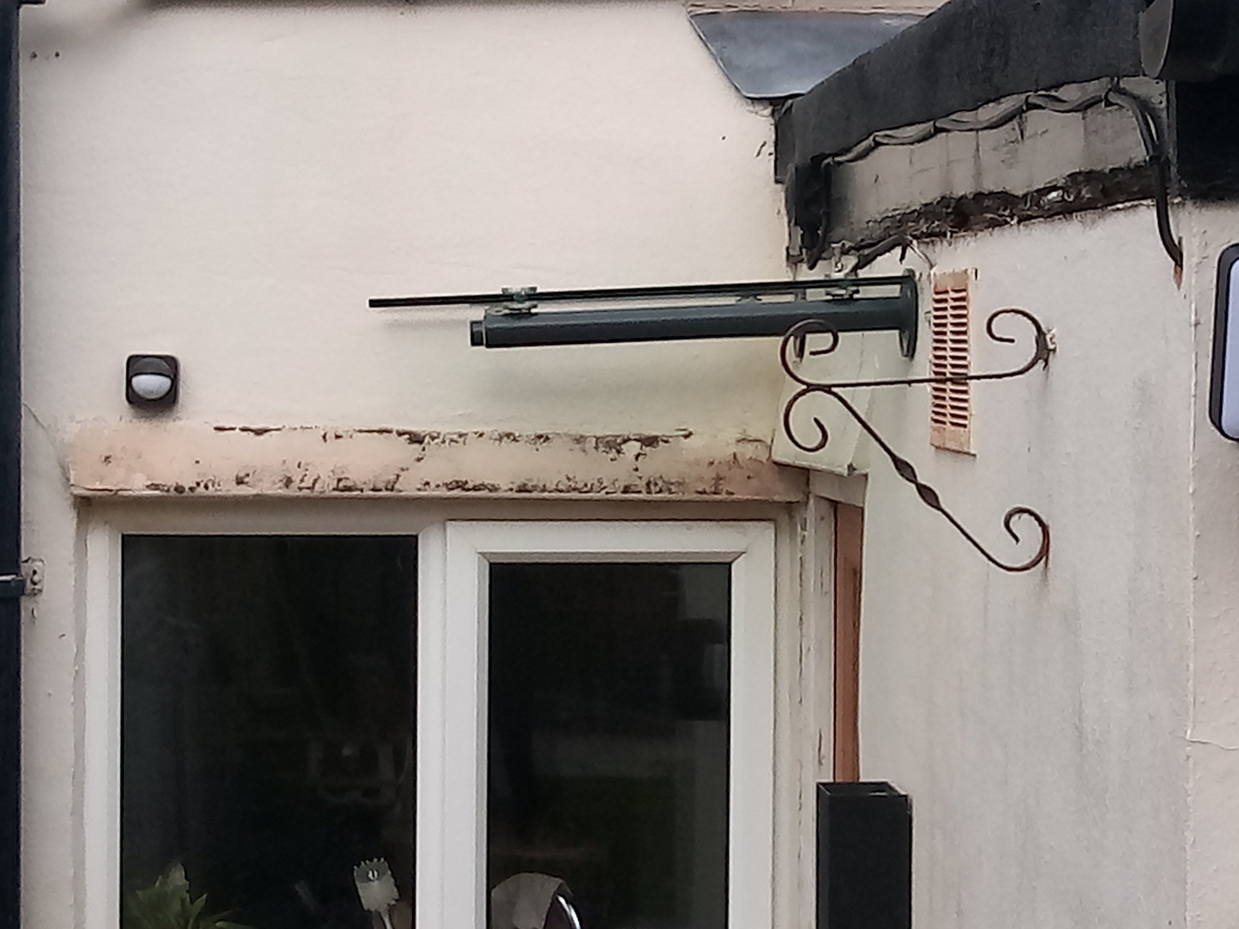 Glass Canopy Fitted