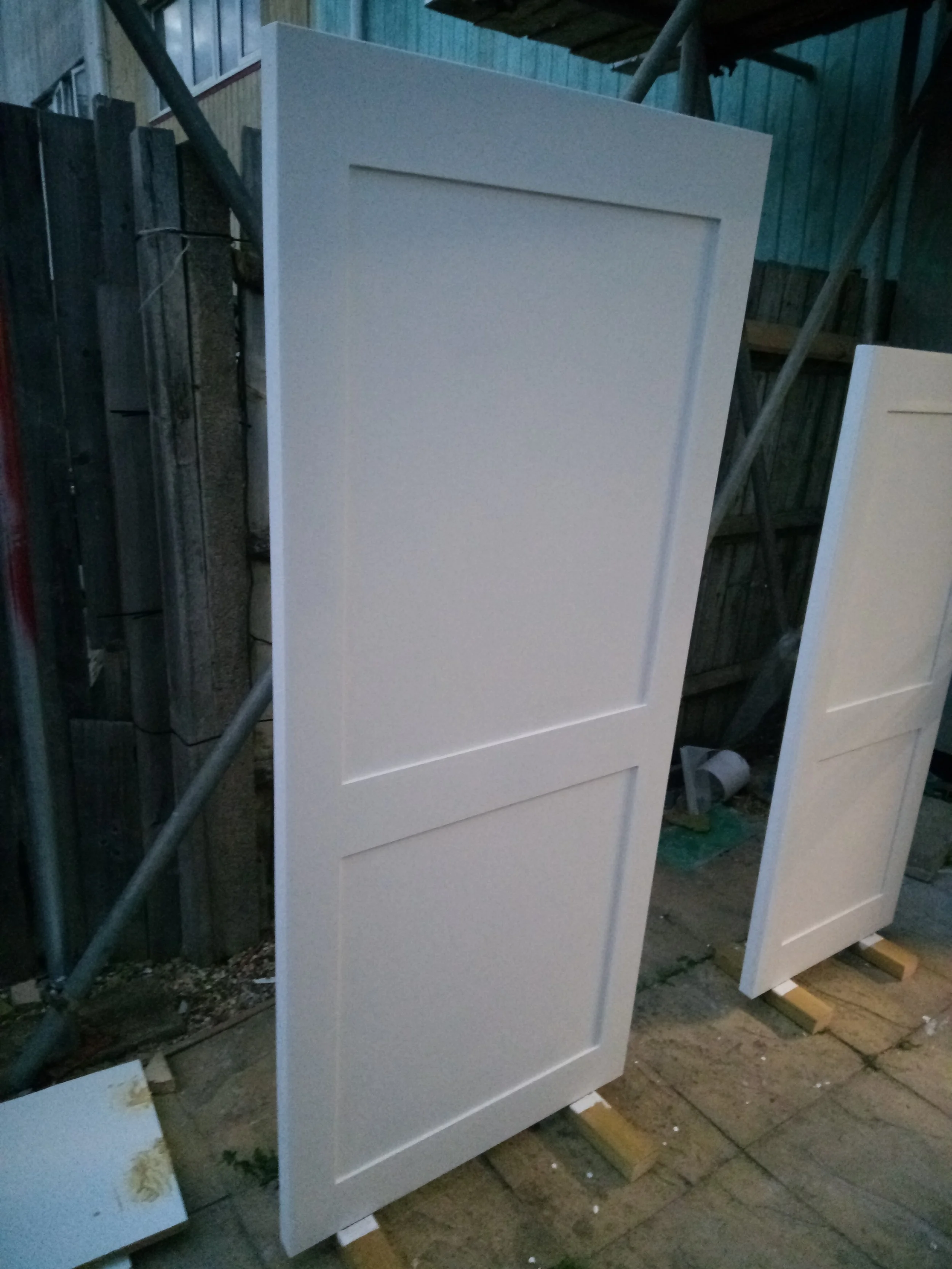 Custom size shaker doors