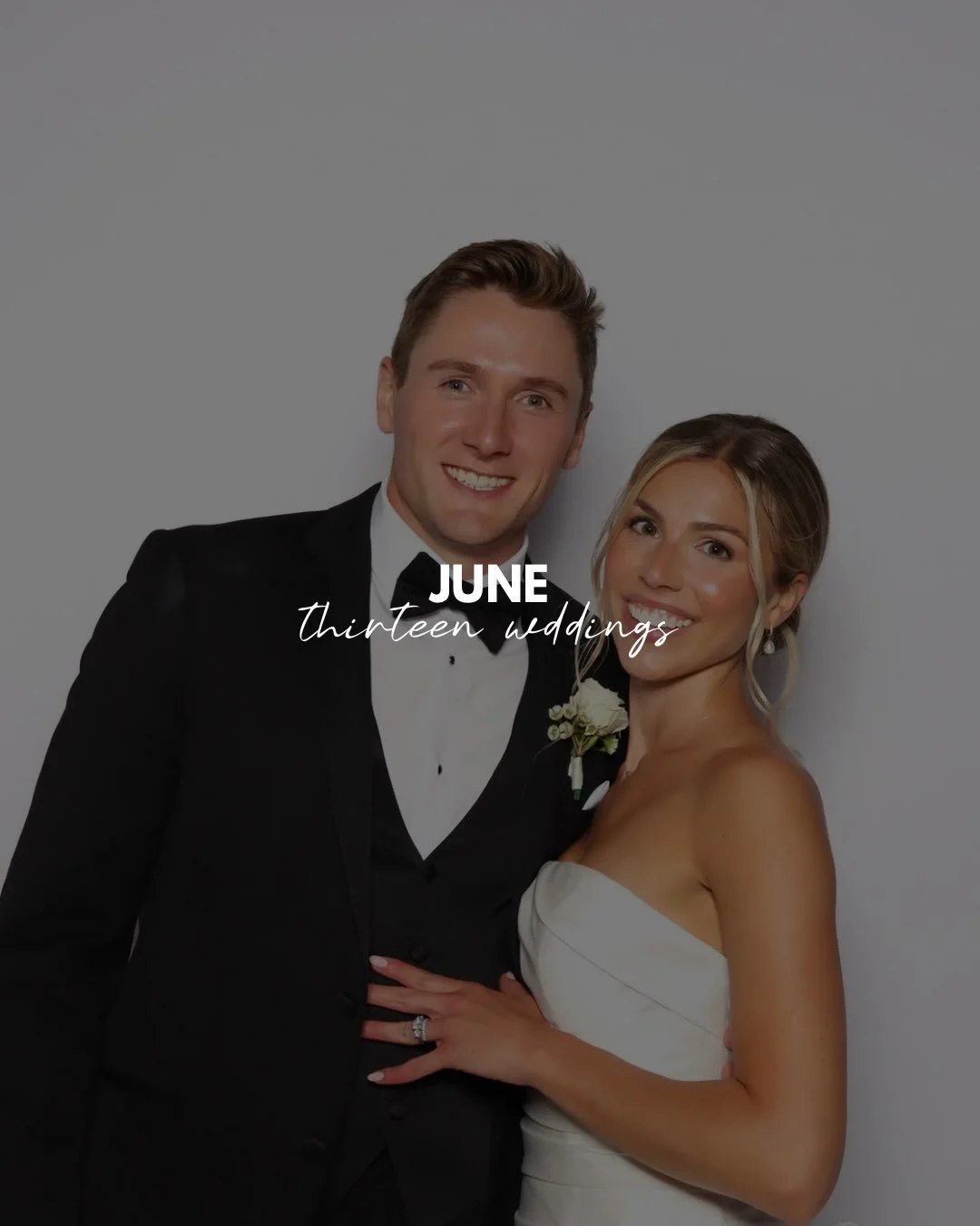 Feeling incredibly grateful to have been part of 13 weddings this June. 🤍 Thank you to every couple who trusted us to be part of such an important day. It was an honor to celebrate alongside you. 

July brides, it&rsquo;s your turn!! 🥂

[Minnesota 
