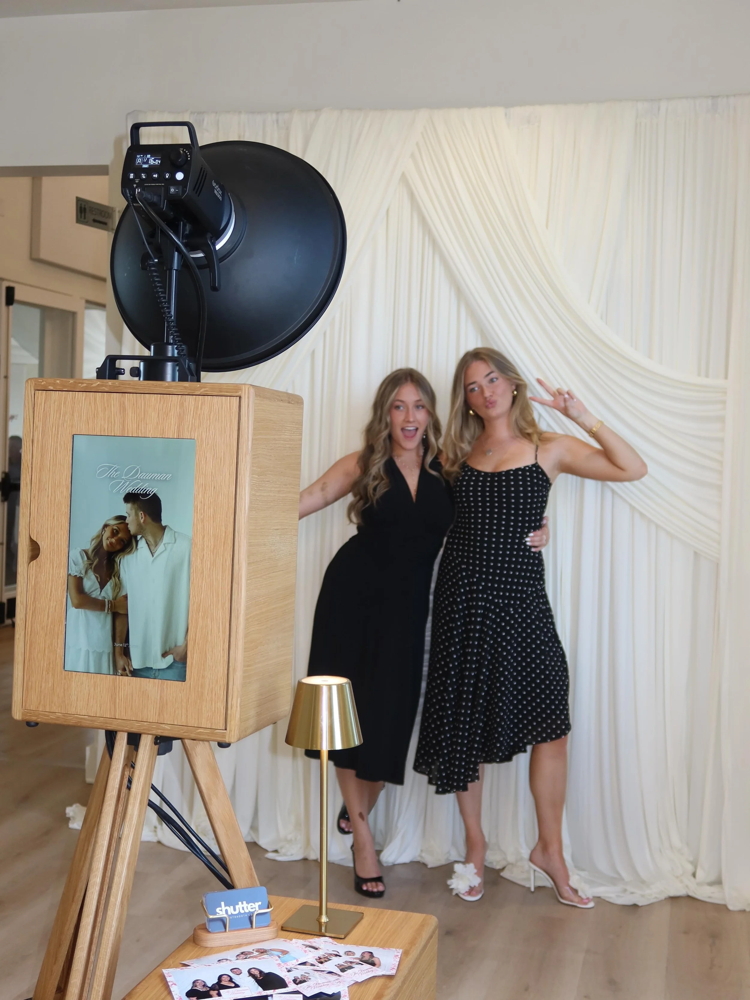 You&rsquo;ve spent months curating the atmosphere of your wedding. Every detail was chosen intentionally. Your photobooth should be too. We created Shutter Photobooth Co. for the couples who want a photobooth that feels like it belongs. One that comp
