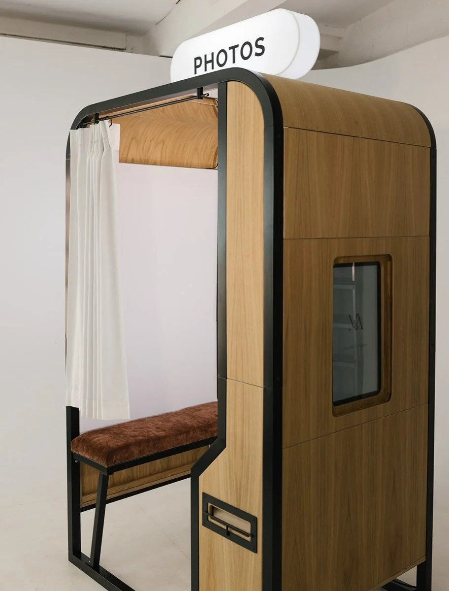 Step inside, pull the curtain. 

Our Enclosed Booth is officially booking for 2027 weddings &amp; events. 

Inquire through the link in our bio. 🎞️

[MN Photobooth, Minnesota Photo Booth, Enclosed Photo Booth, Wedding Photo Booth, Luxury Photo Boot,