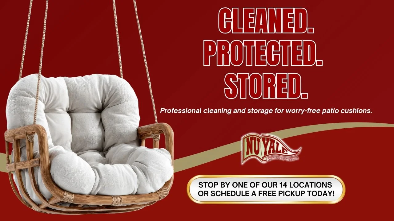 outdoor patio cushions professional cleaning and storage service Louisville KY