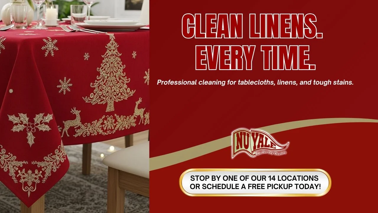 tablecloth stain removal professional linen cleaning Louisville KY