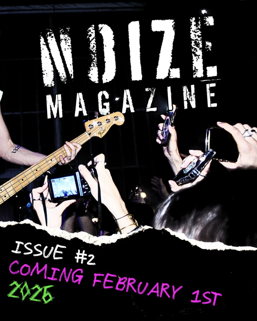 Noize Magazine announces release date of Issue 2