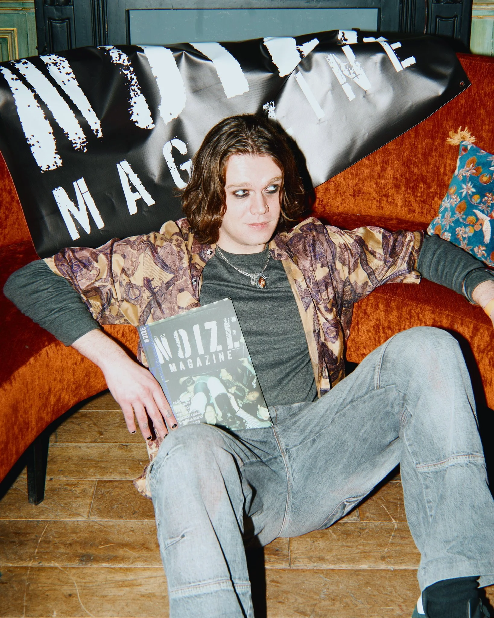 Jake Williams, contribution writer of NOIZE Magazine photographed by Emmaline Jeansonne