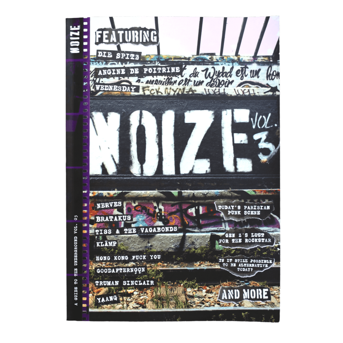 NOIZE Magazine A Guide to the Underground Volume 3 cover