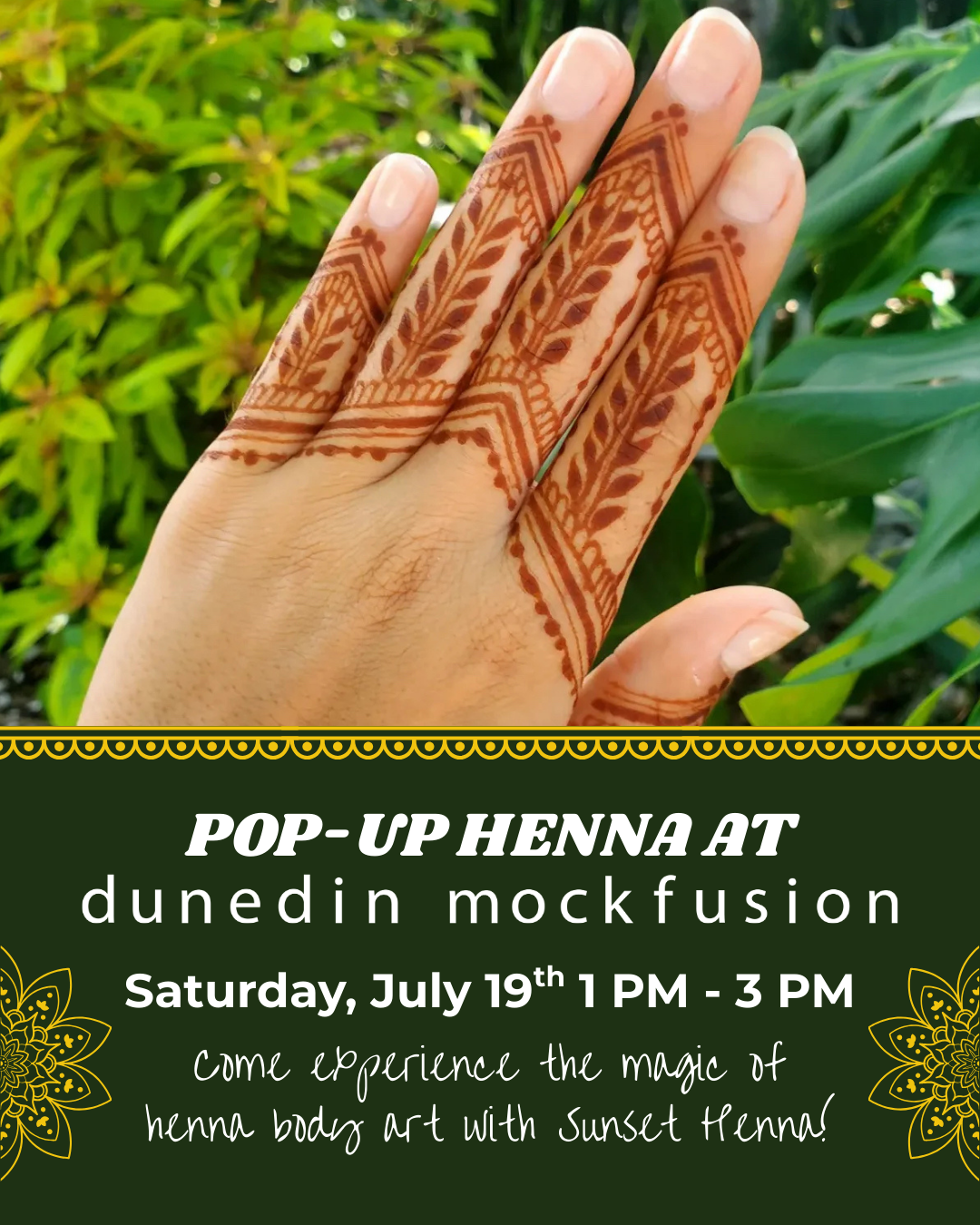 Henna Pop Up
